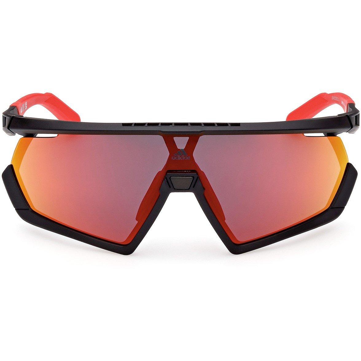 Black/Bord - adidas - Injected Sunglasses Mens - 3