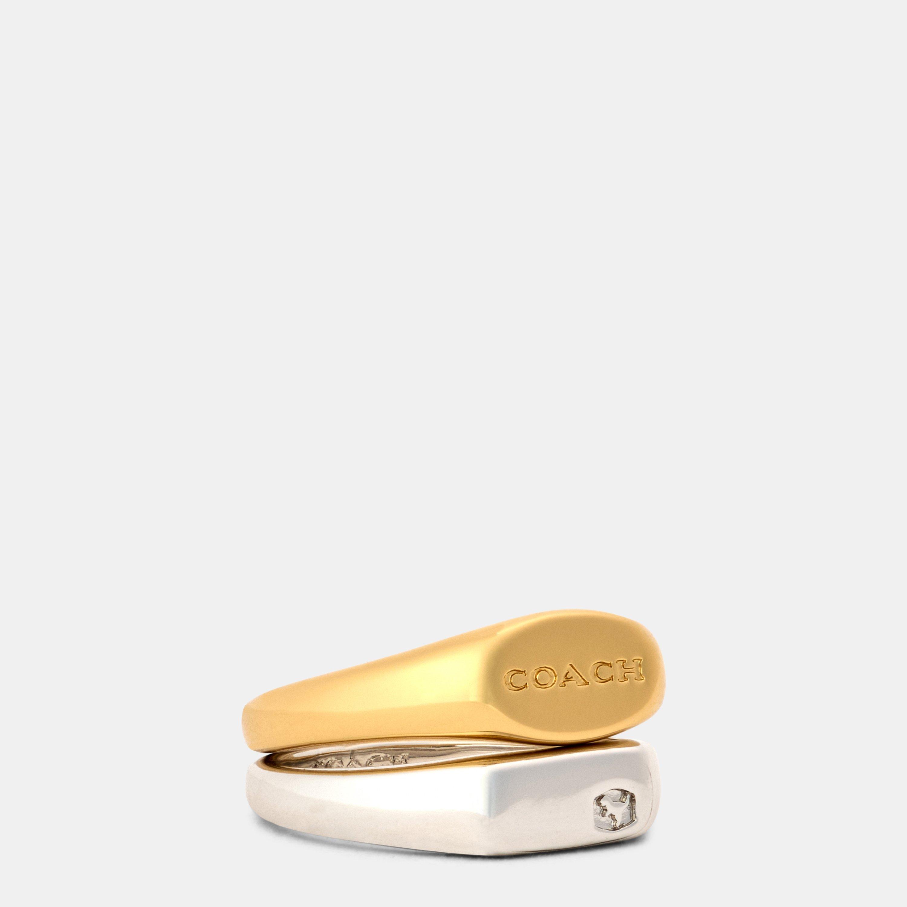 TWOTONE - Coach - COACH SIGNET RING SET - 1