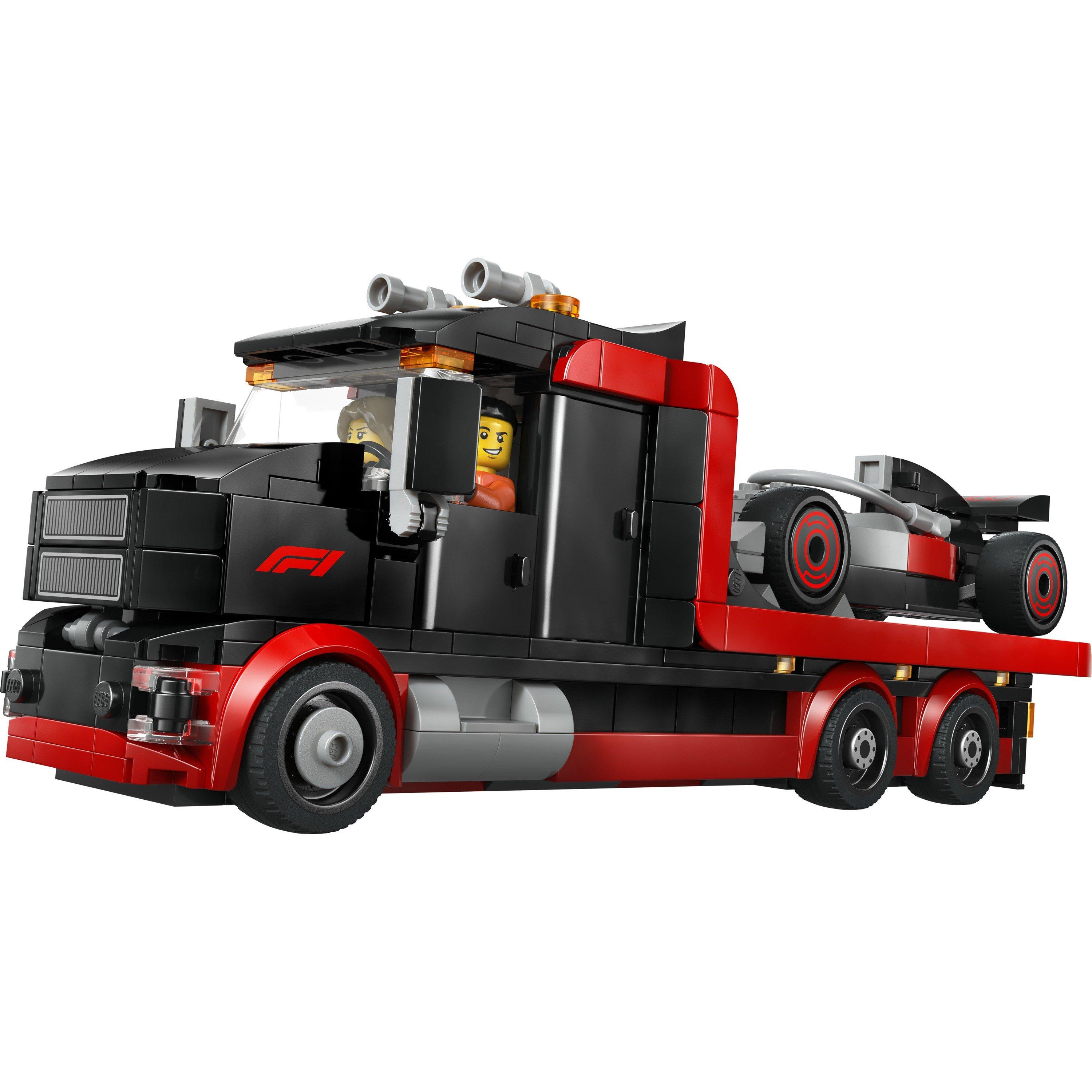 Formula 1 - LEGO - City F1 Display Truck with Audi F1 Race Car Toy 60493 - 14