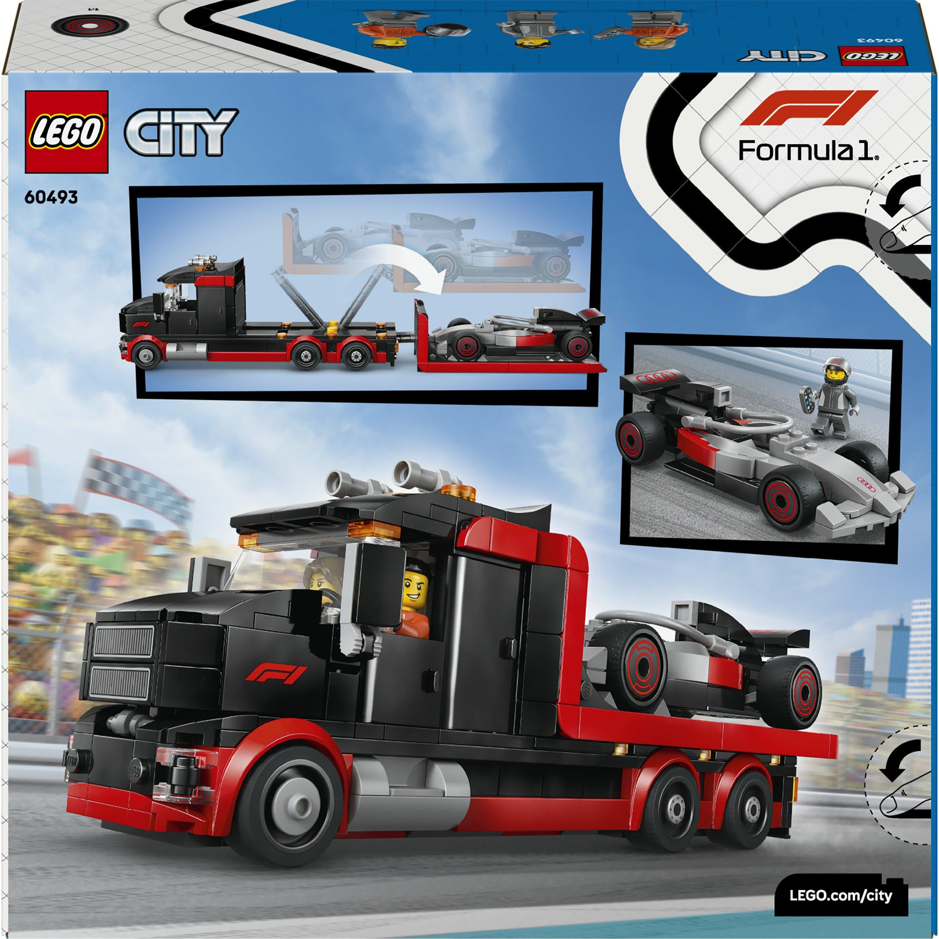 Formula 1 - LEGO - City F1 Display Truck with Audi F1 Race Car Toy 60493 - 10