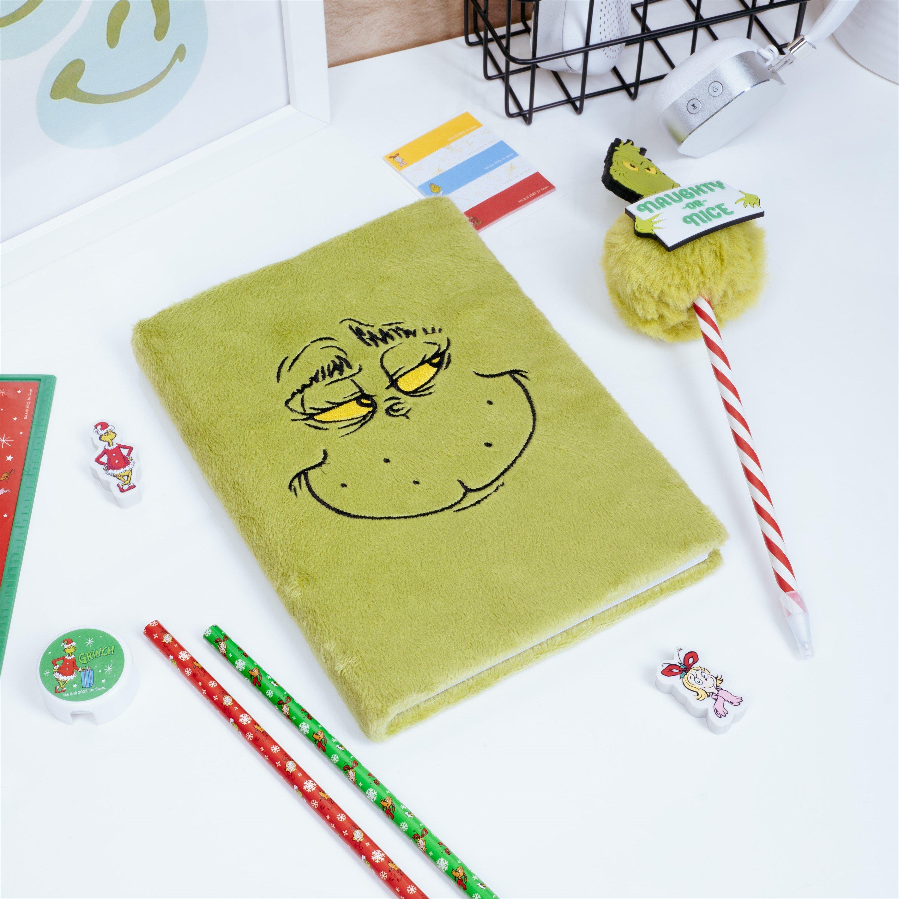 Grinch Fluffy Notebk Ch54