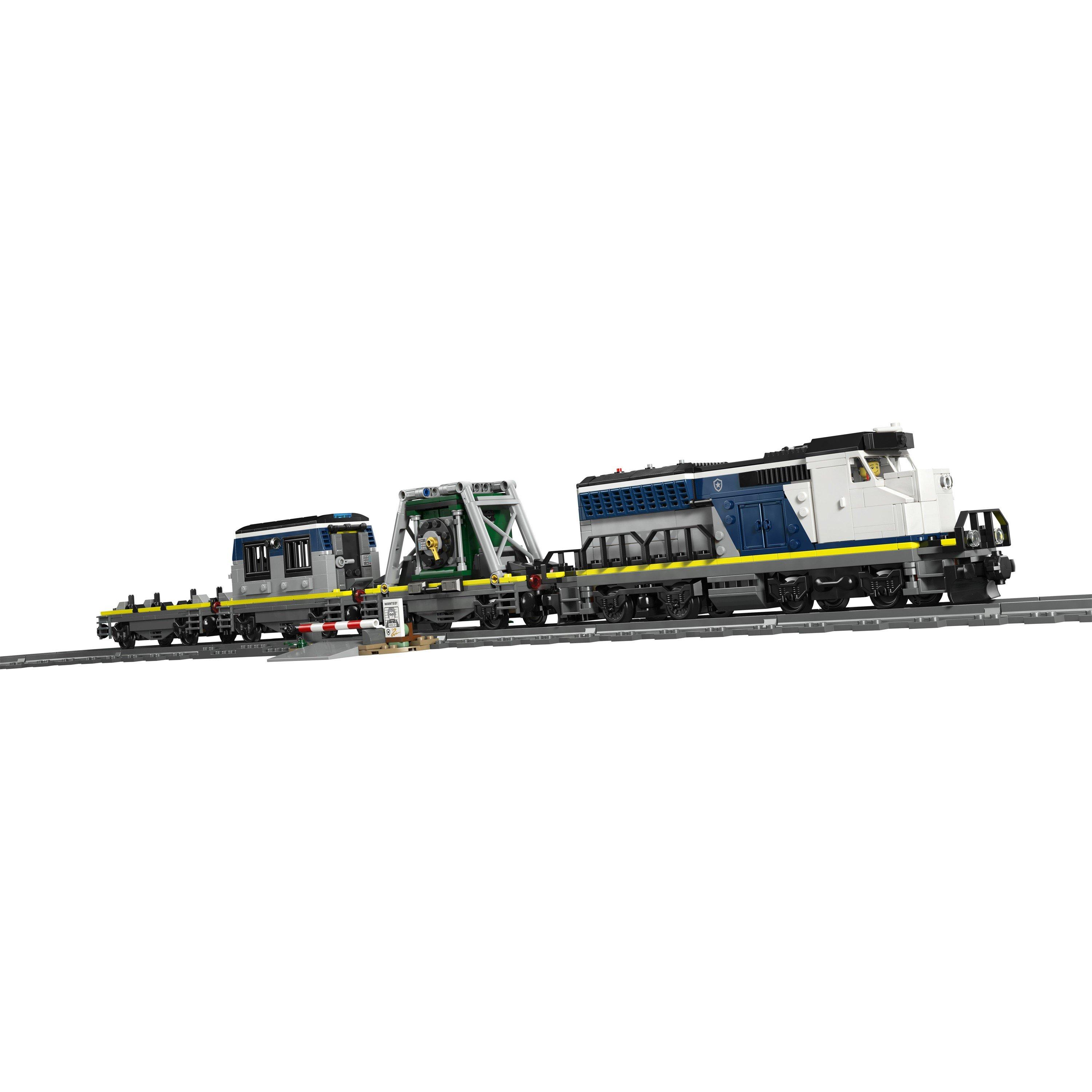 Police Train - LEGO - City Police Train Heist - Toy Train Set for kids 60508 - 14