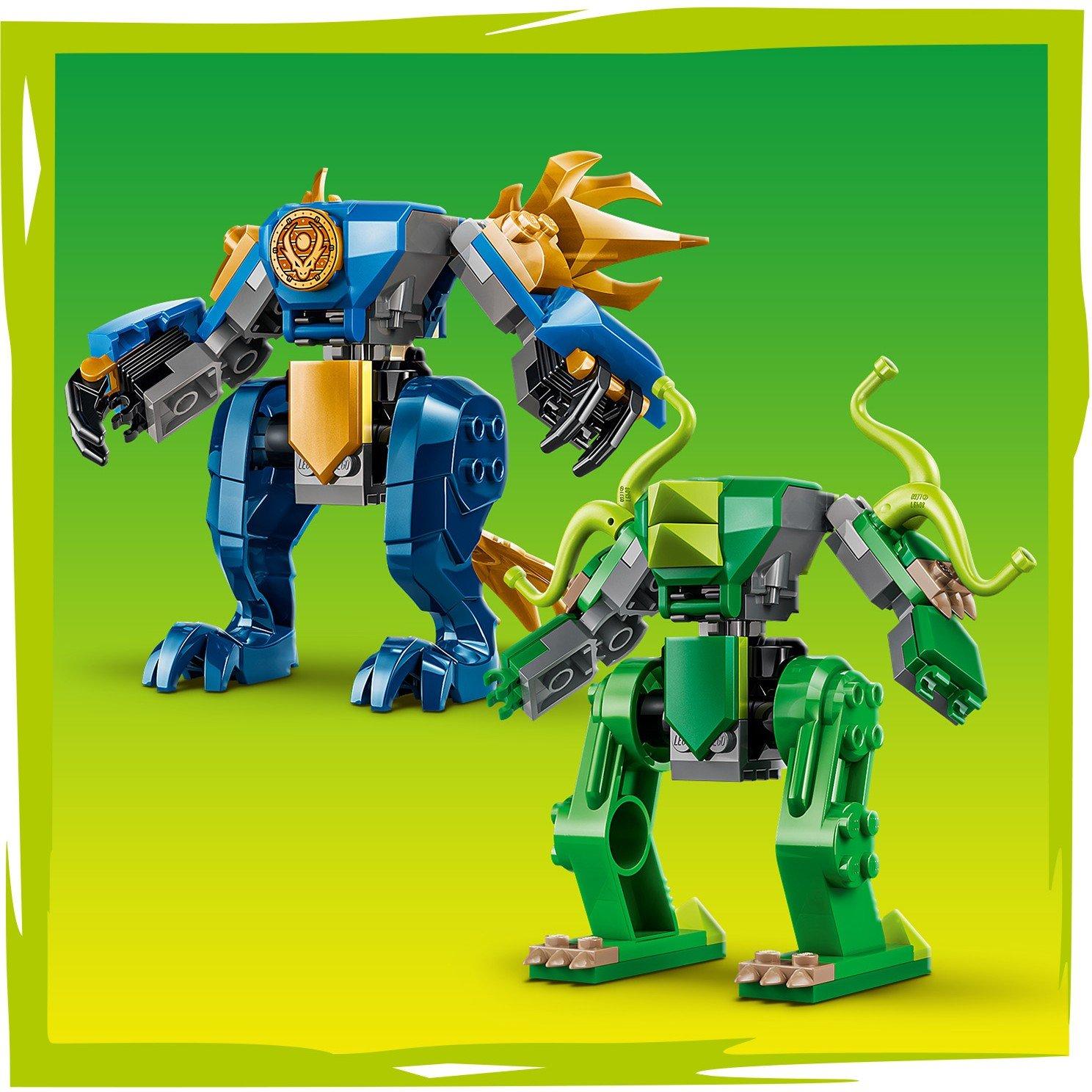 Dragon Fight - LEGO - NINJAGO Jay’s Dragon Mech Fight Ninja Toy 71853 - 11