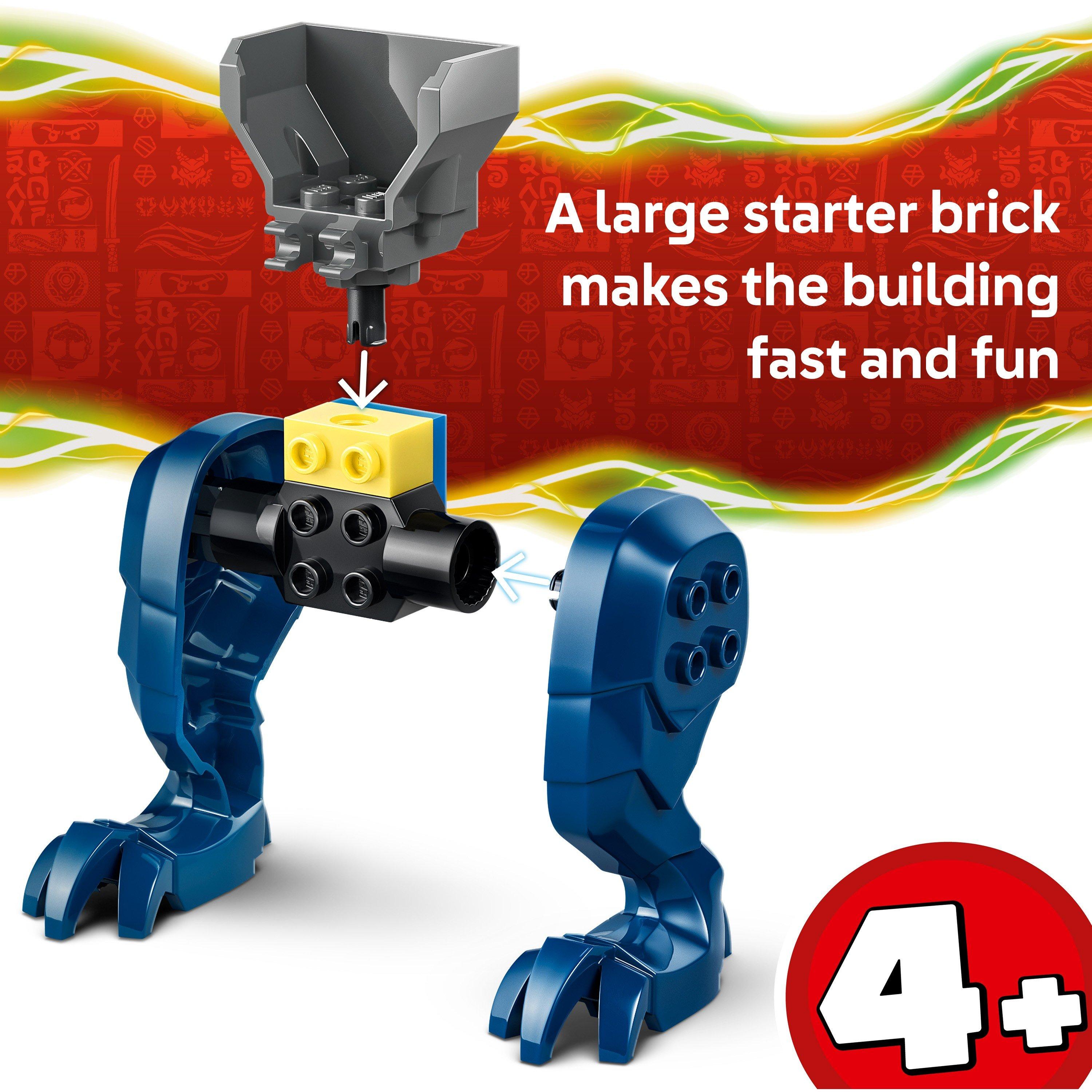Dragon Fight - LEGO - NINJAGO Jay’s Dragon Mech Fight Ninja Toy 71853 - 4