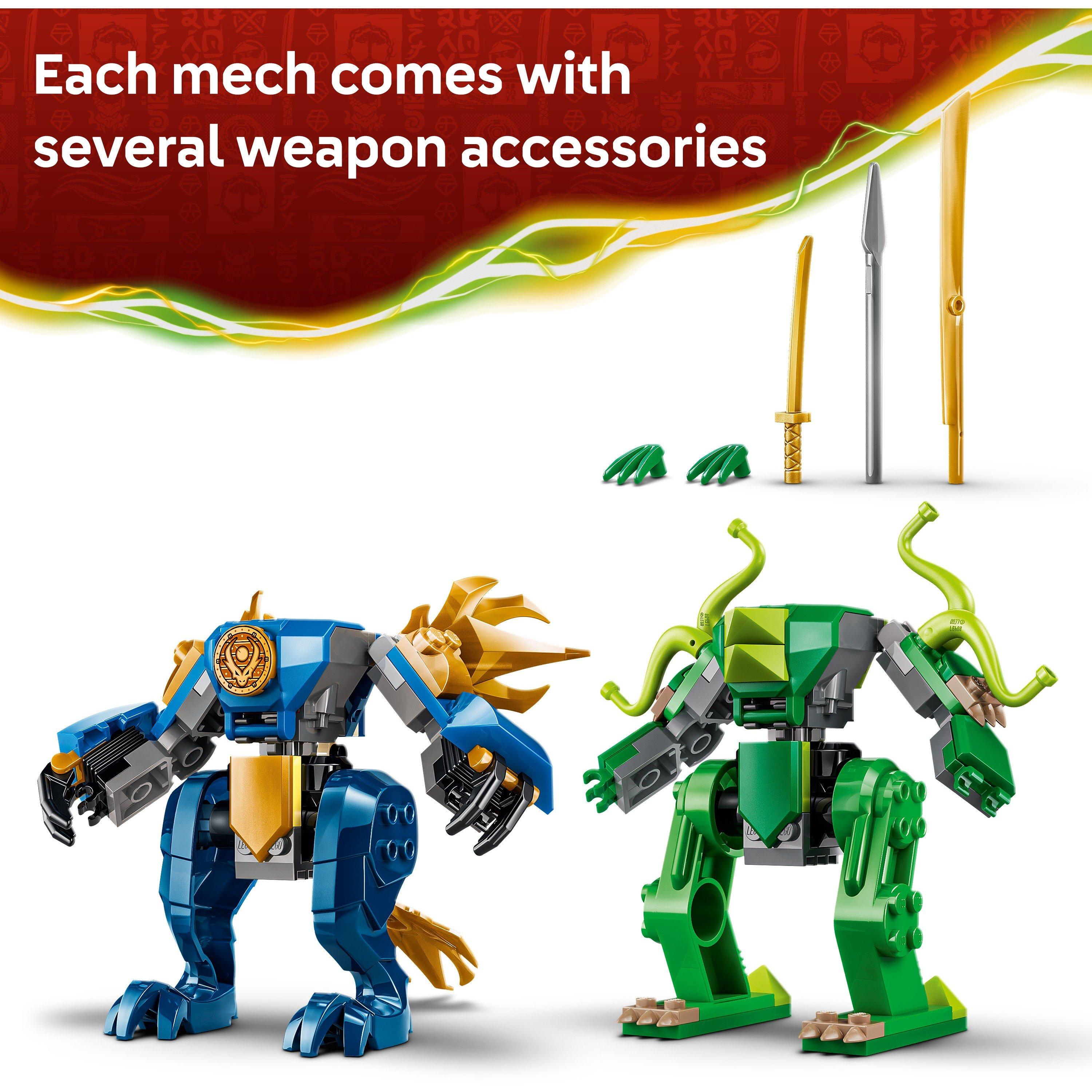 Dragon Fight - LEGO - NINJAGO Jay’s Dragon Mech Fight Ninja Toy 71853 - 8
