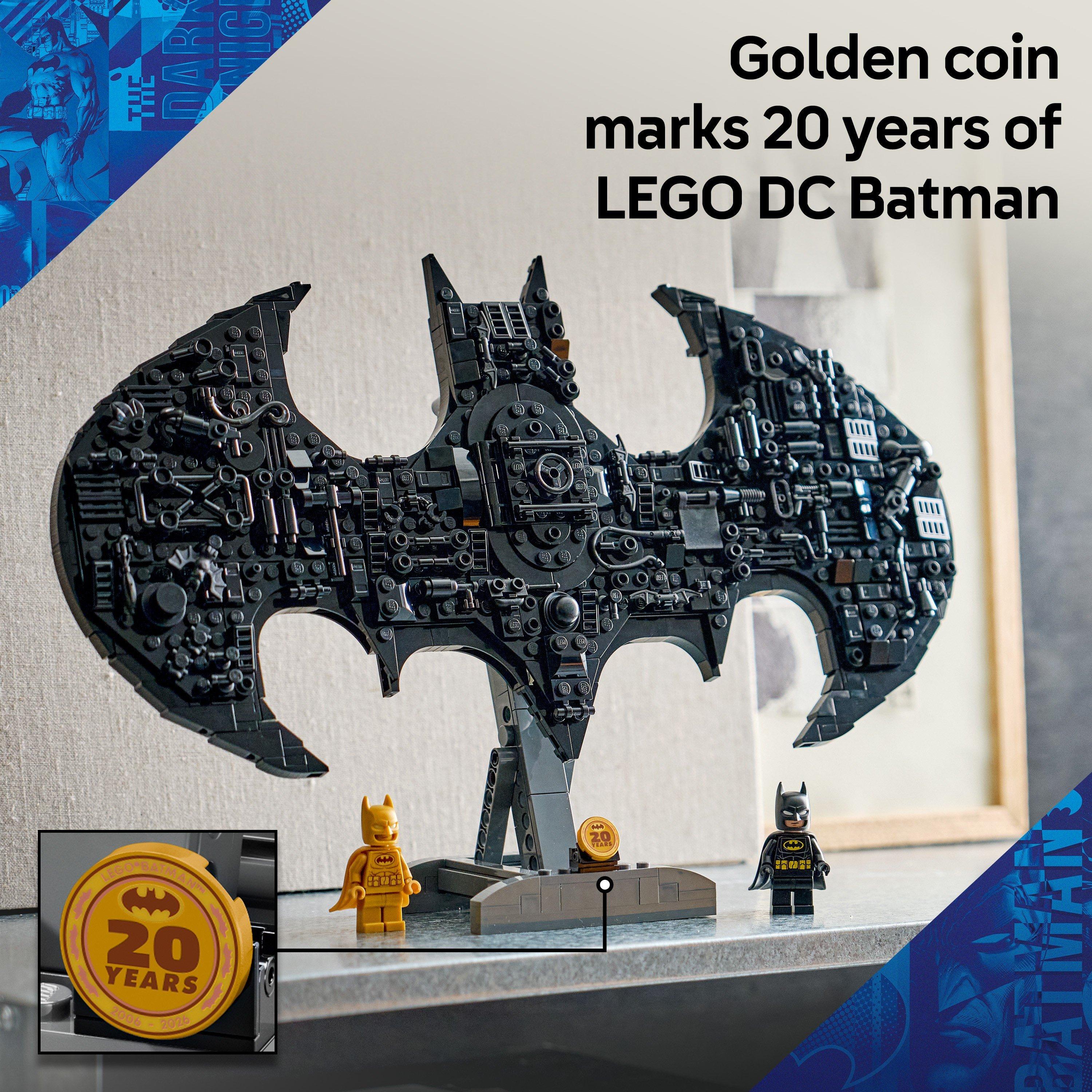 DC Comics - LEGO - DC Batman Logo Super Hero Toy with Minifigures 76330 - 6