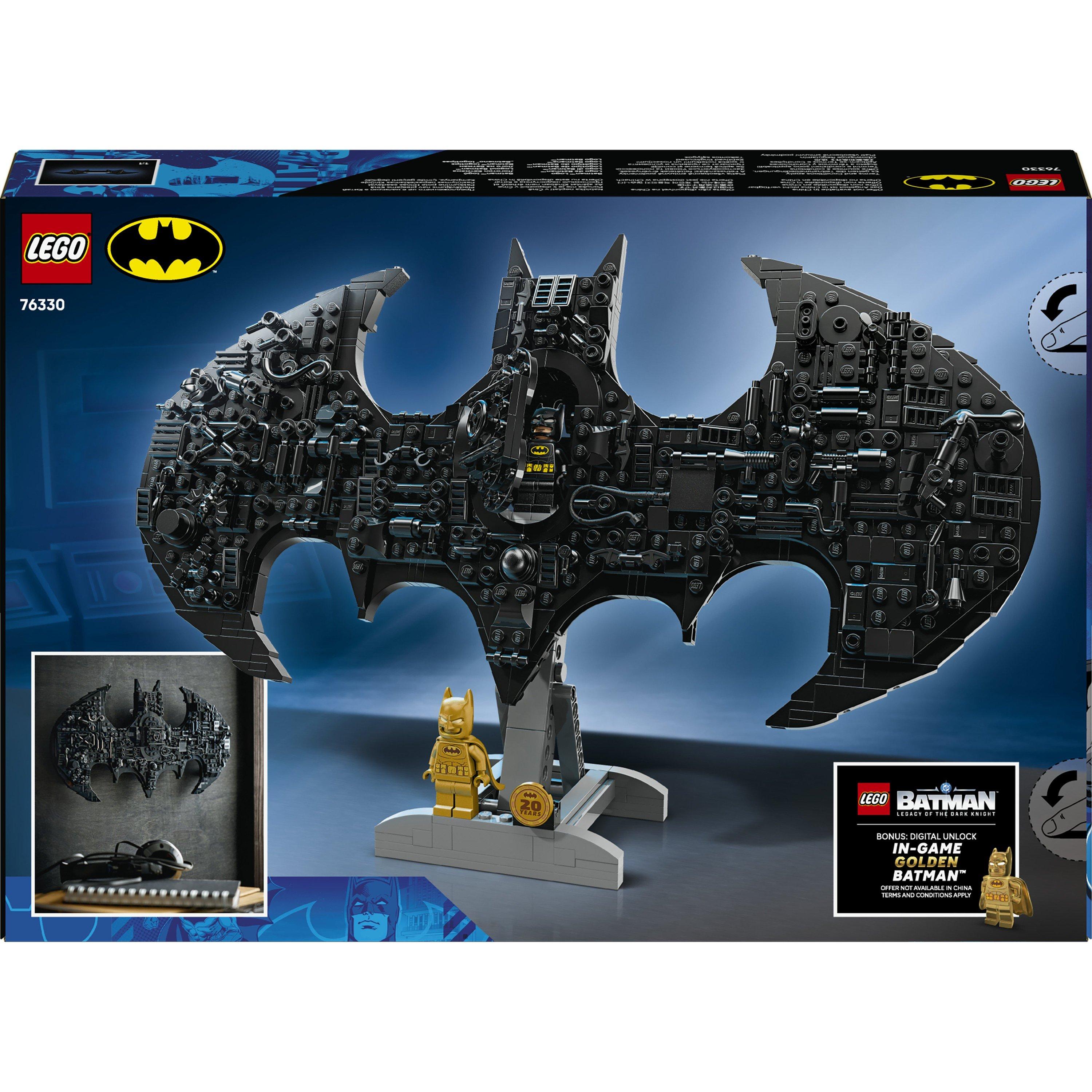 DC Comics - LEGO - DC Batman Logo Super Hero Toy with Minifigures 76330 - 10