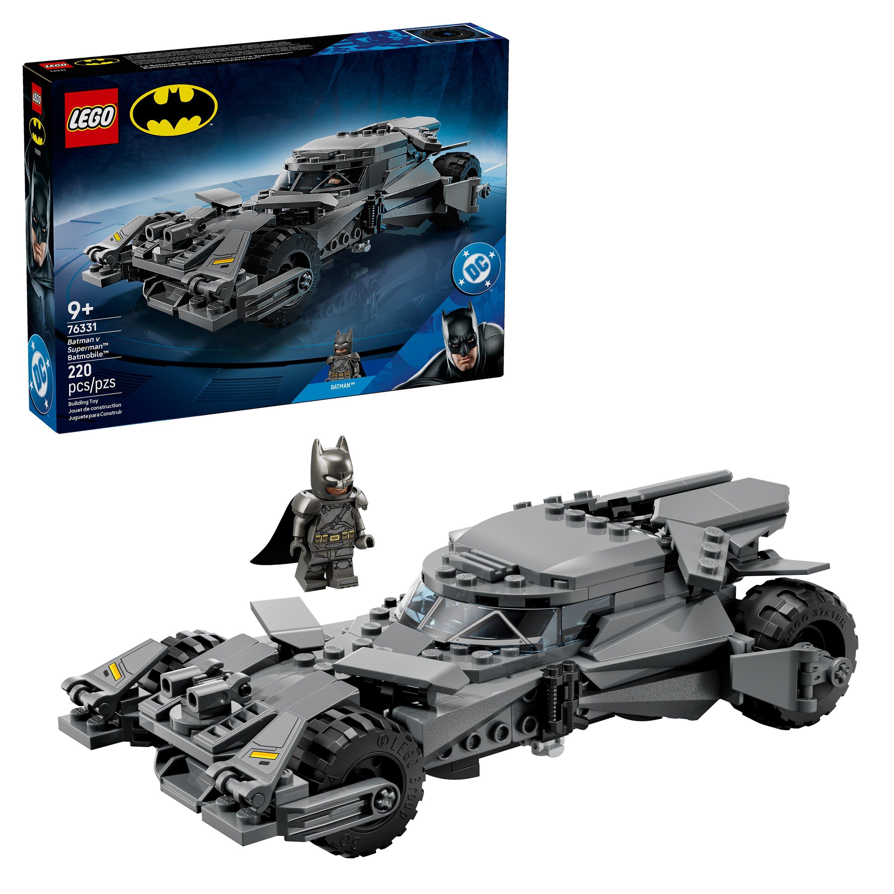 DC Comics - LEGO - DC Batman v Superman Batmobile Toy Car Model Kit 76331 - 1