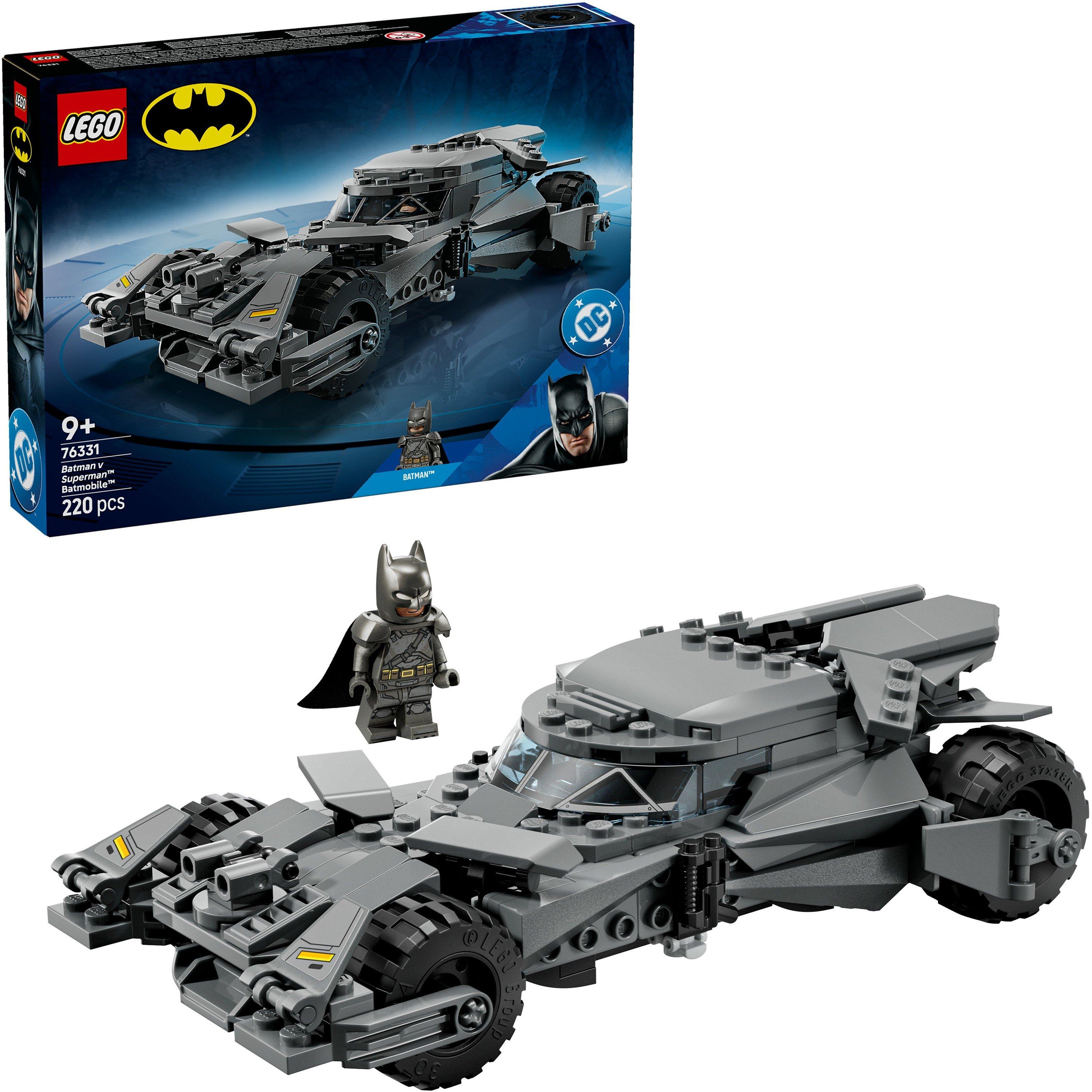 DC Comics - LEGO - DC Batman v Superman Batmobile Toy Car Model Kit 76331 - 1