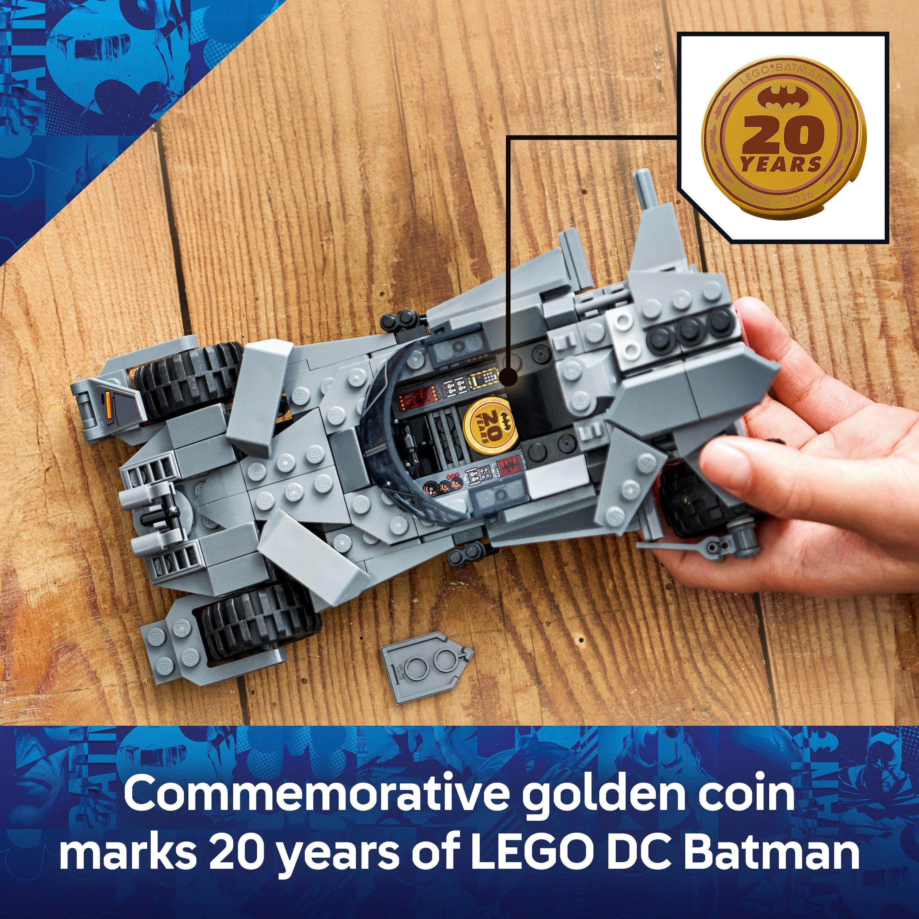 DC Comics - LEGO - DC Batman v Superman Batmobile Toy Car Model Kit 76331 - 7