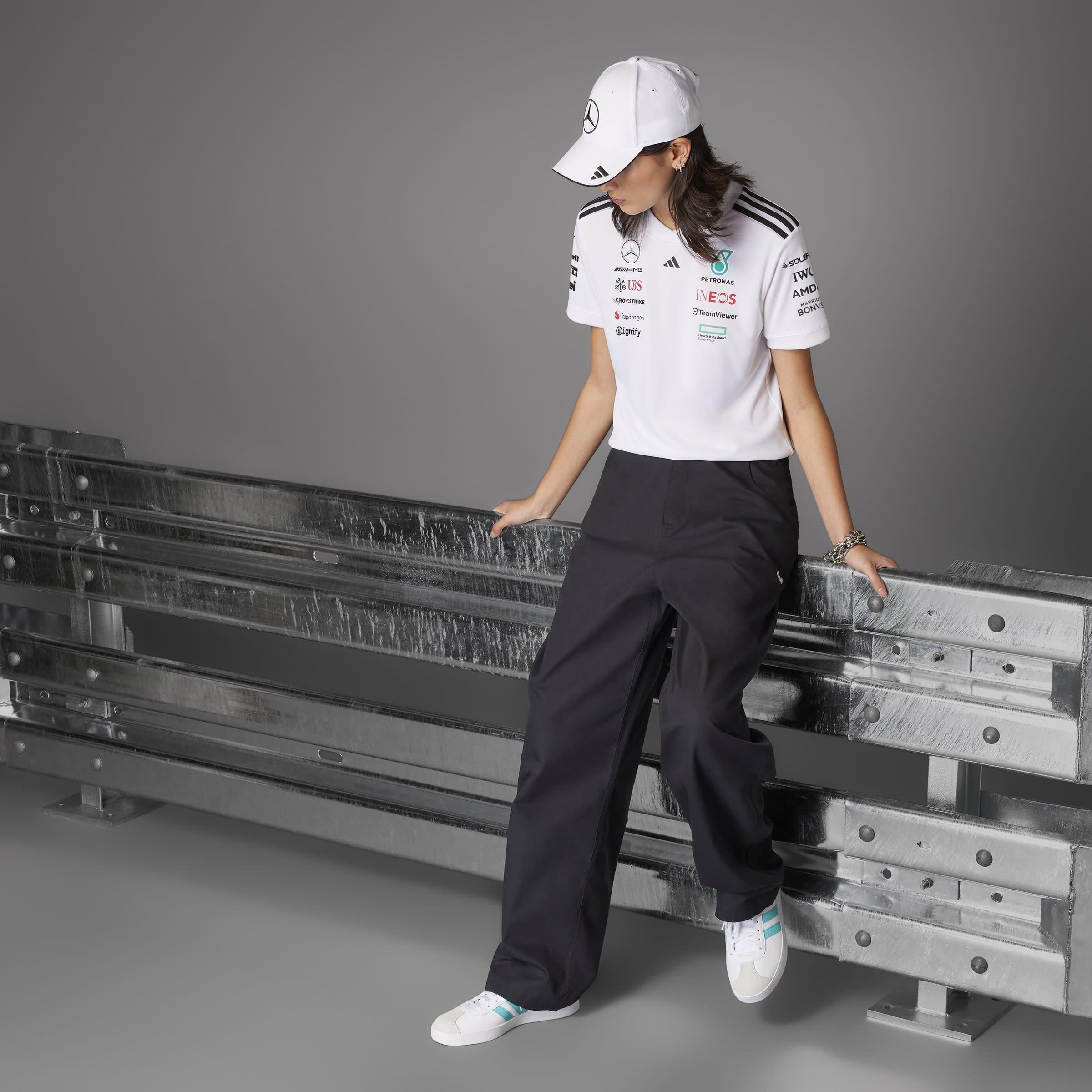 Wit/Zwart - adidas - Mercedes AMG Petronas Formula One Team Driver Cap - 13