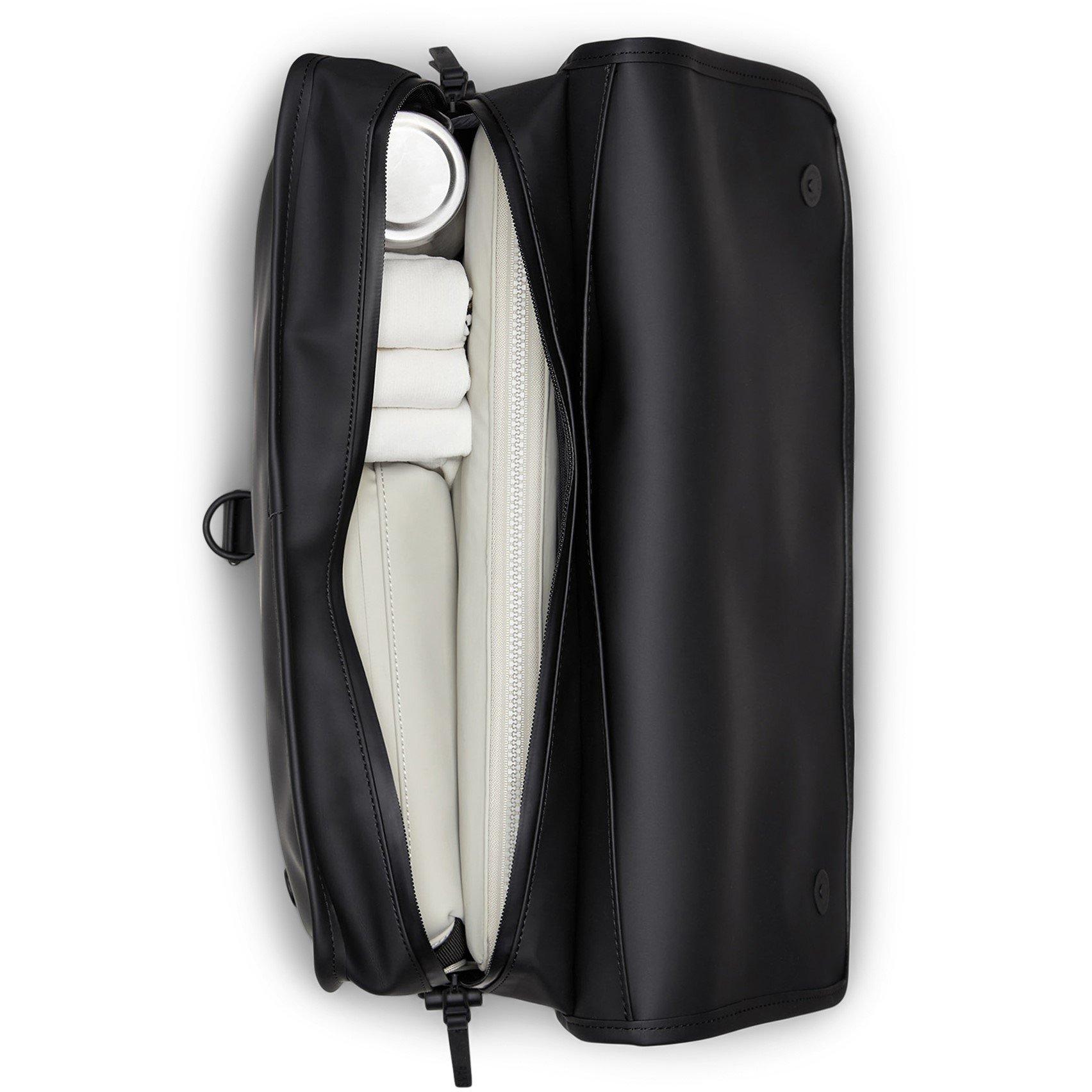 Black 01 - Rains - Messenger Bag - 3