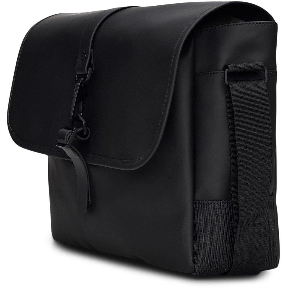 Black 01 - Rains - Messenger Bag - 4