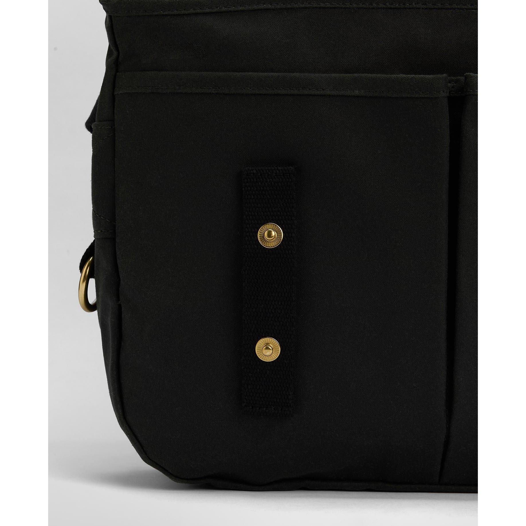 Sage - Barbour - Field Waxed Riever Crossbody Bag - 6