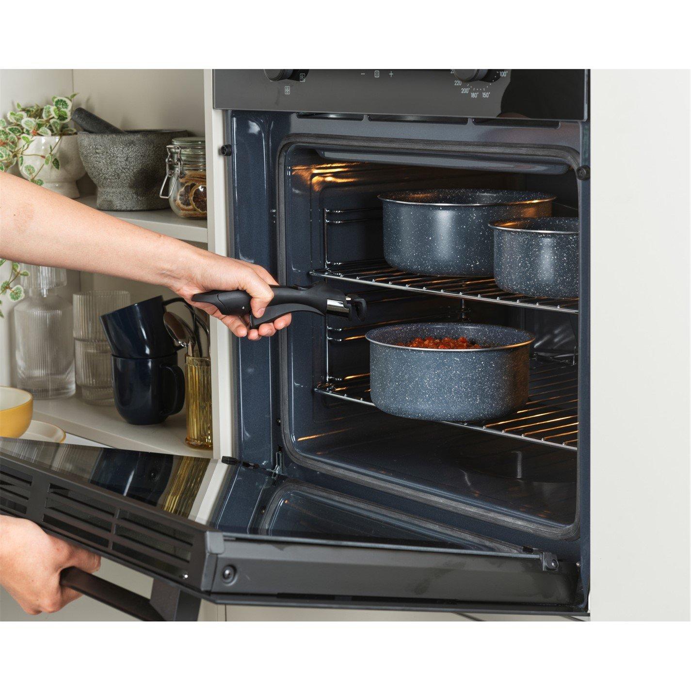 Grey - Russell Hobbs - 4pc Clip SauPan Set 00 - 3