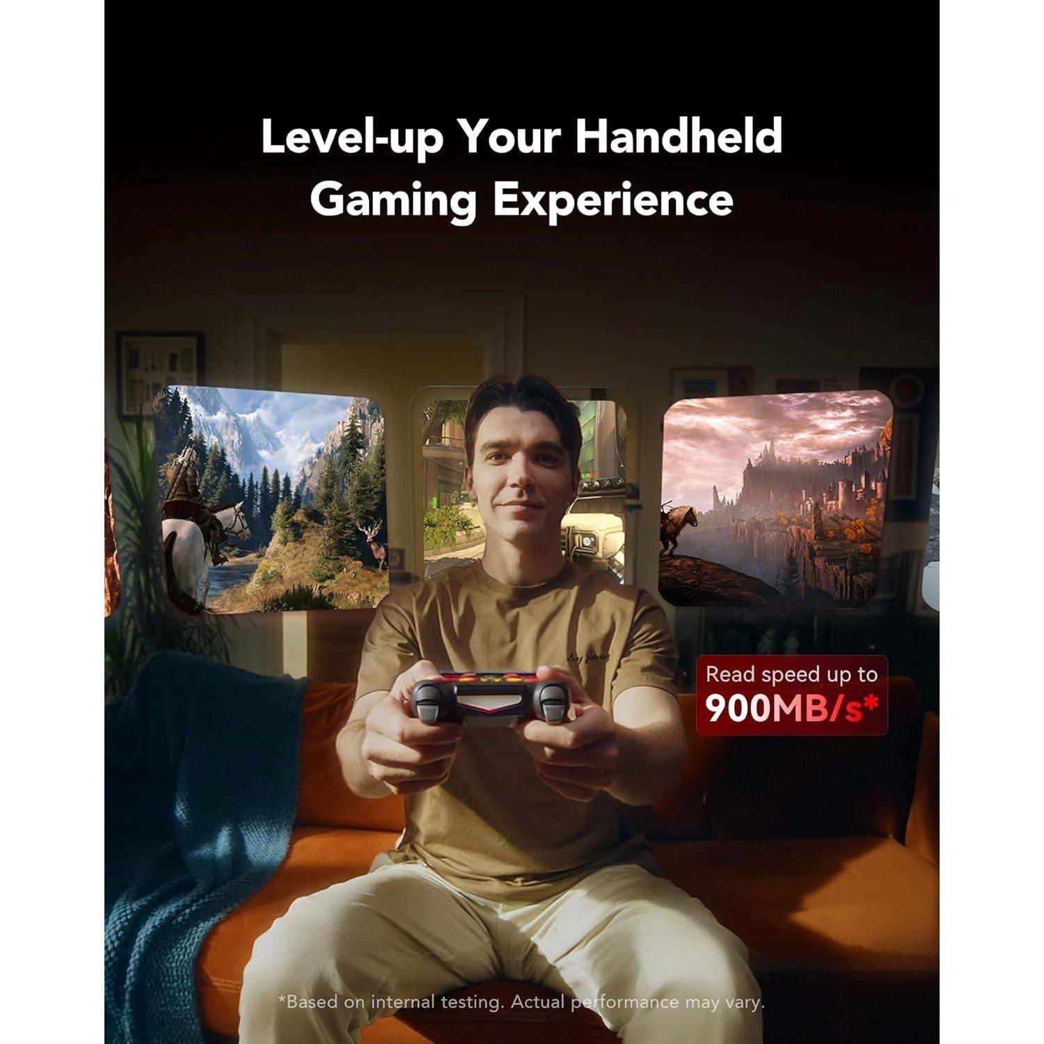 Black - Lexar - PLAY PRO 512GB microSD Express Memory Card - 3