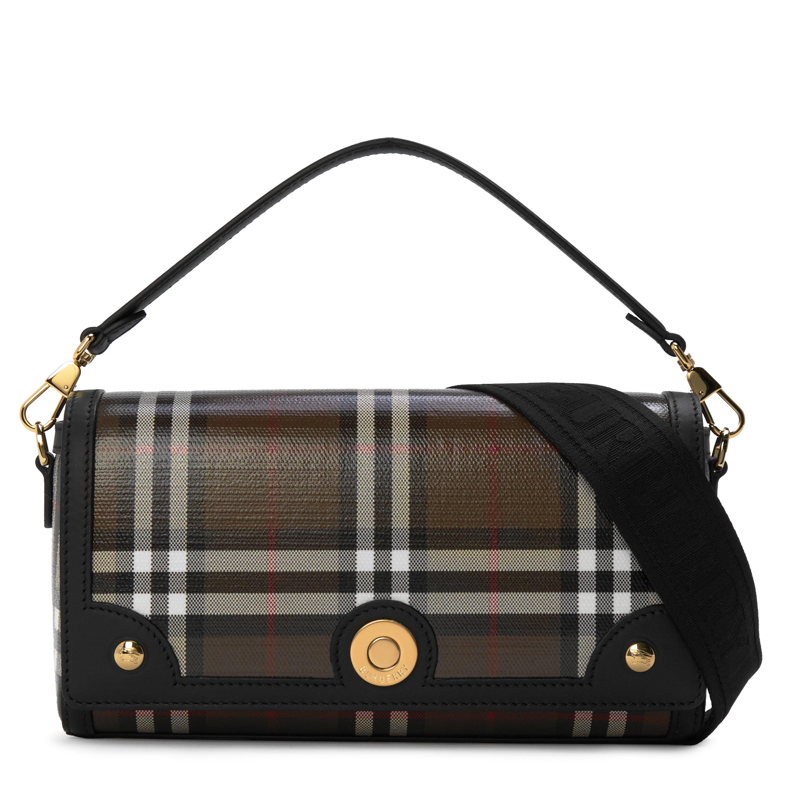 Burberry Women's Note All-Over Print Shoulder Bag