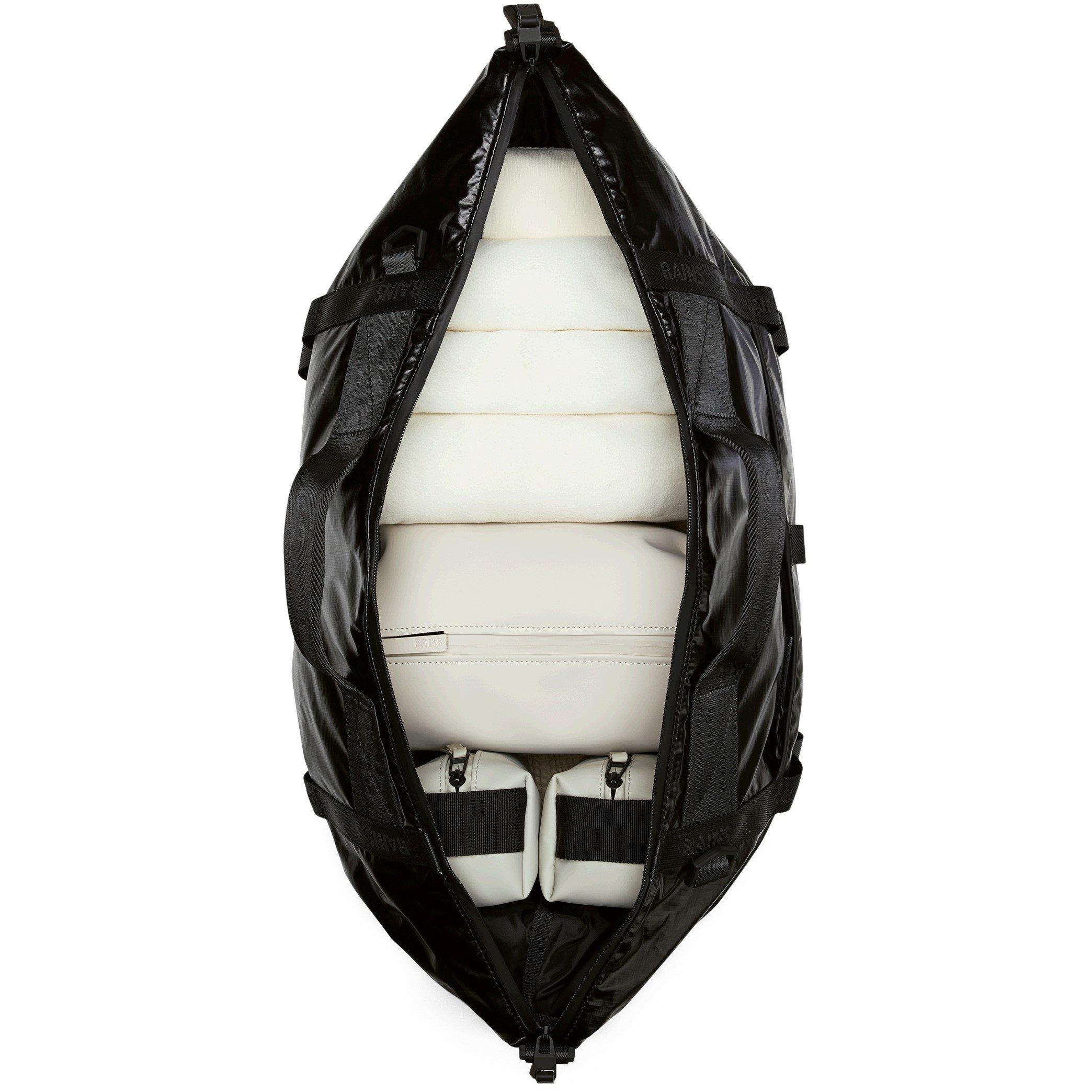 Black 01 - Rains - Sibu Weekend Bag - 3