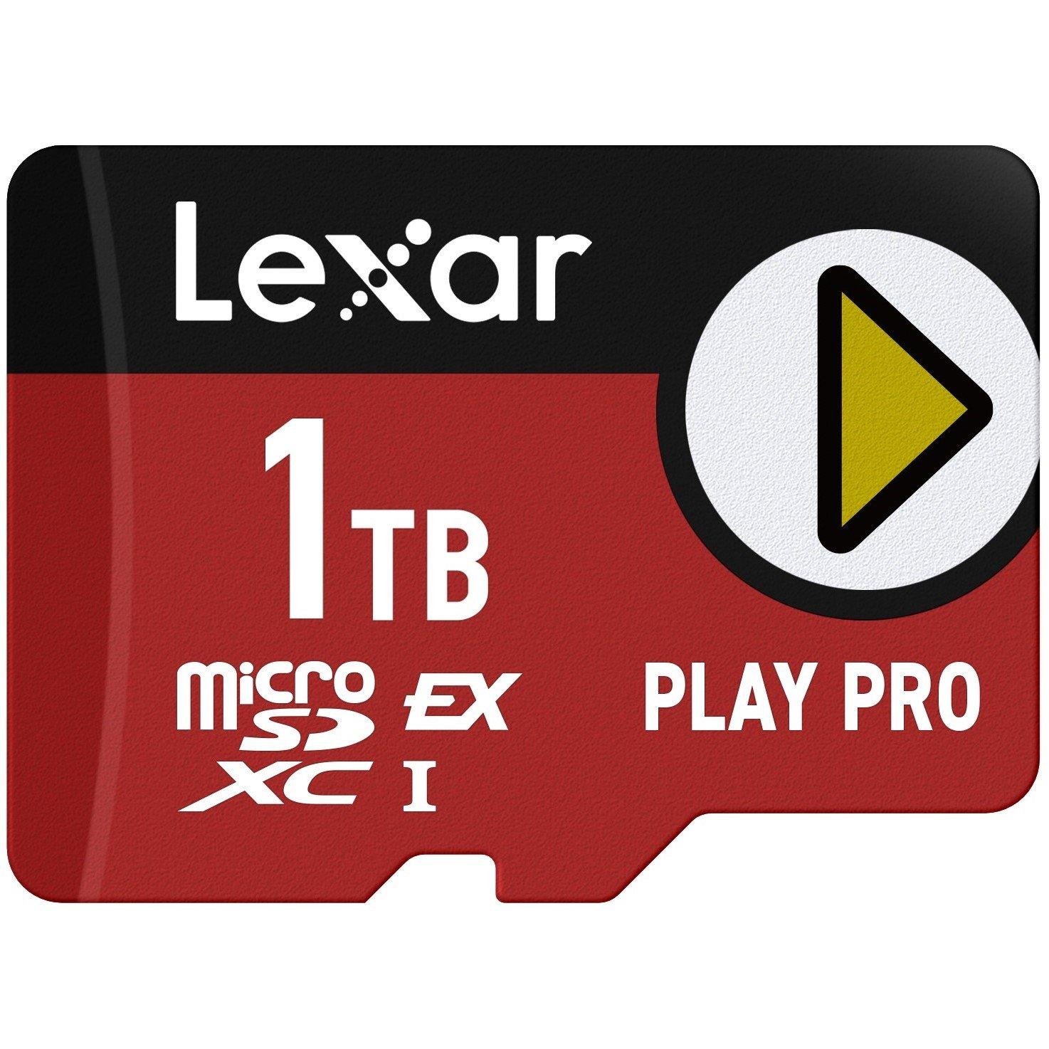 Lexar  Play Pro 1Tb Microsd Express Memory Card - Black