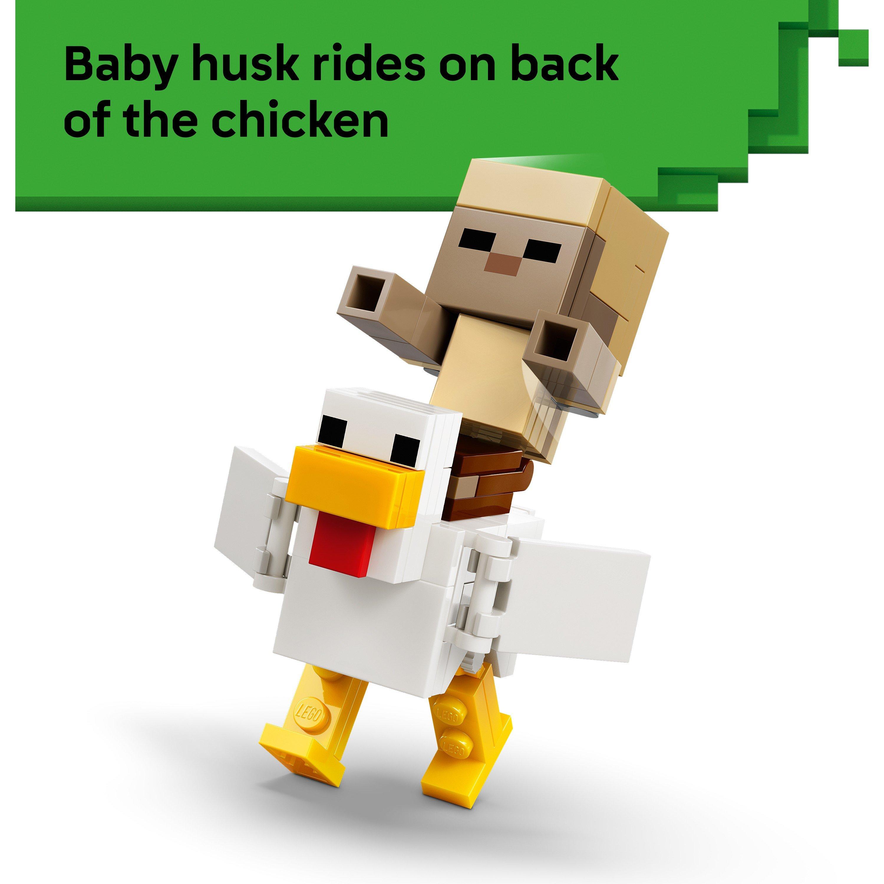 Chicken Jockey - LEGO - LEGO Minecraft 21592 Jn64 - 4