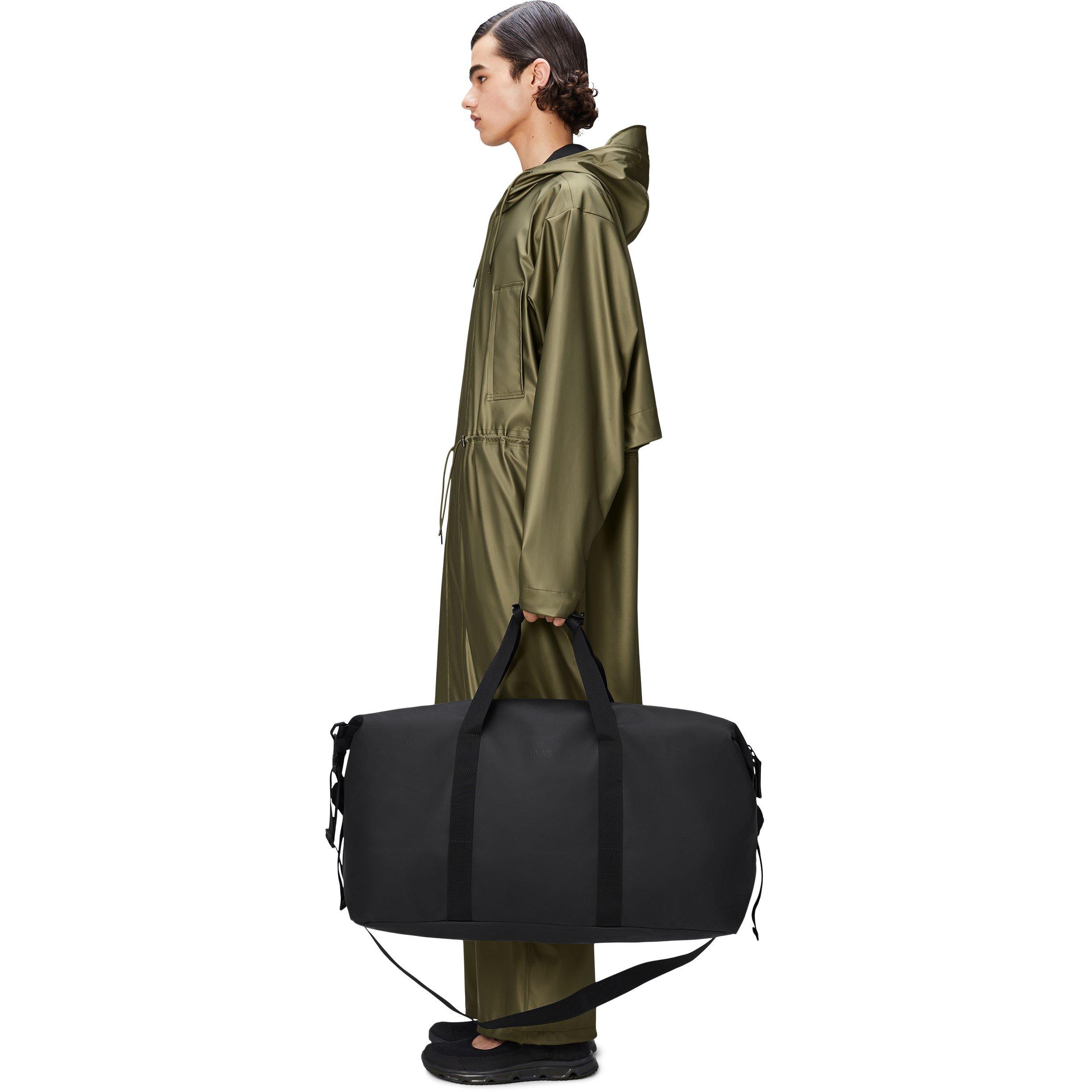 Black 01 - Rains - Hilo Large Weekend Holdall - 2