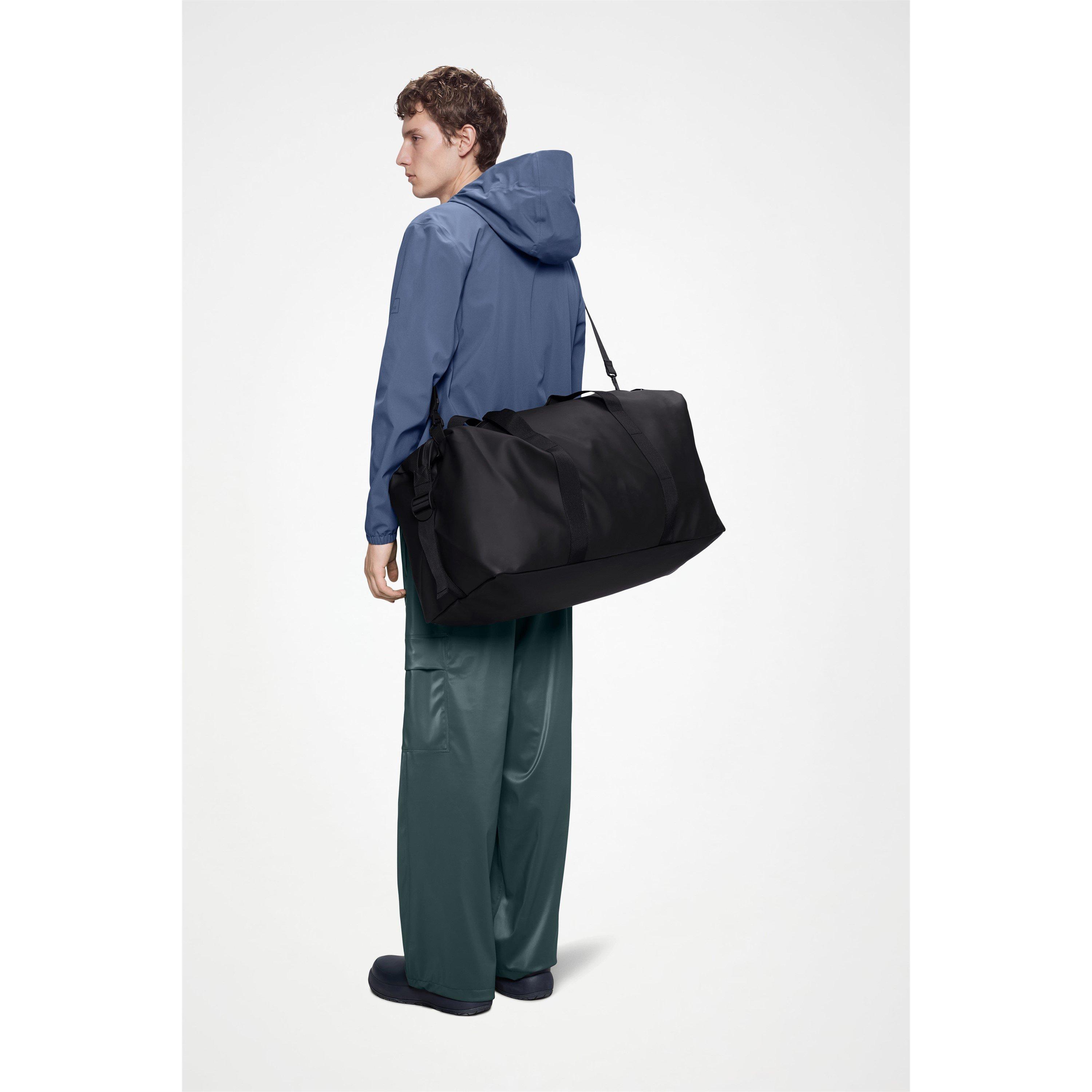 Black 01 - Rains - Hilo Weekend Bag Large - 3