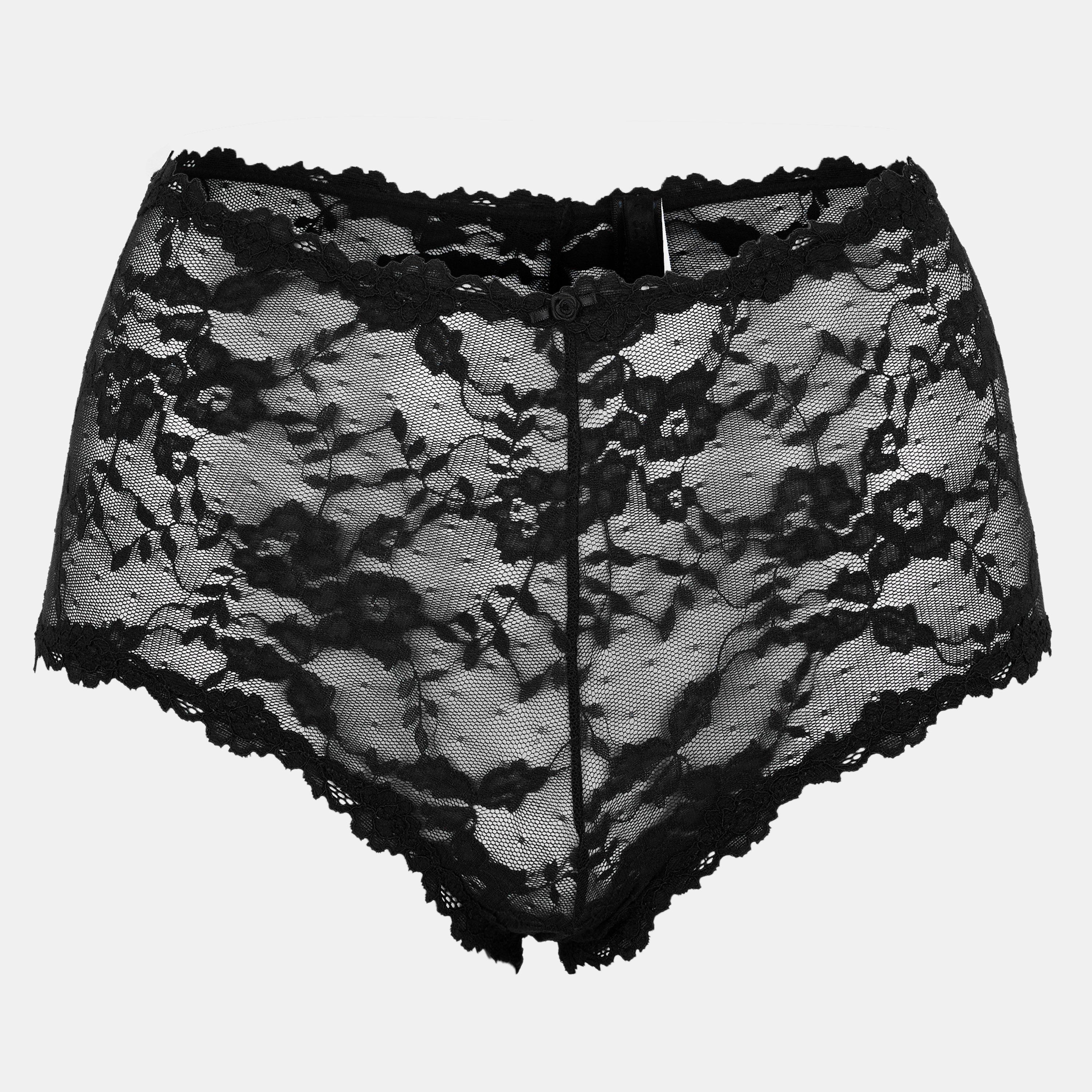 SKIMS Womens Stretch Lace Boyshort