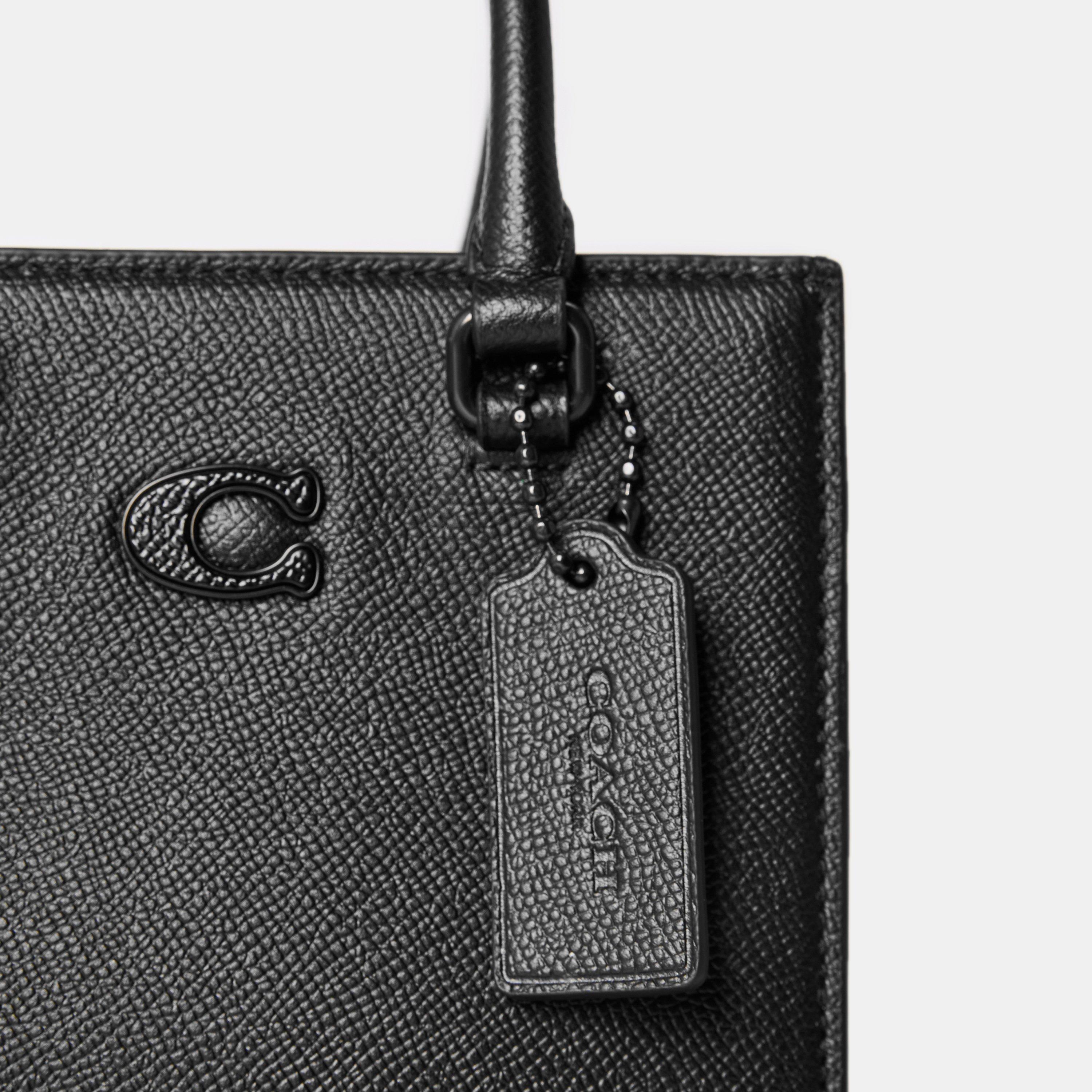 Black - Coach - Women's CrossG Tote Bag - 3