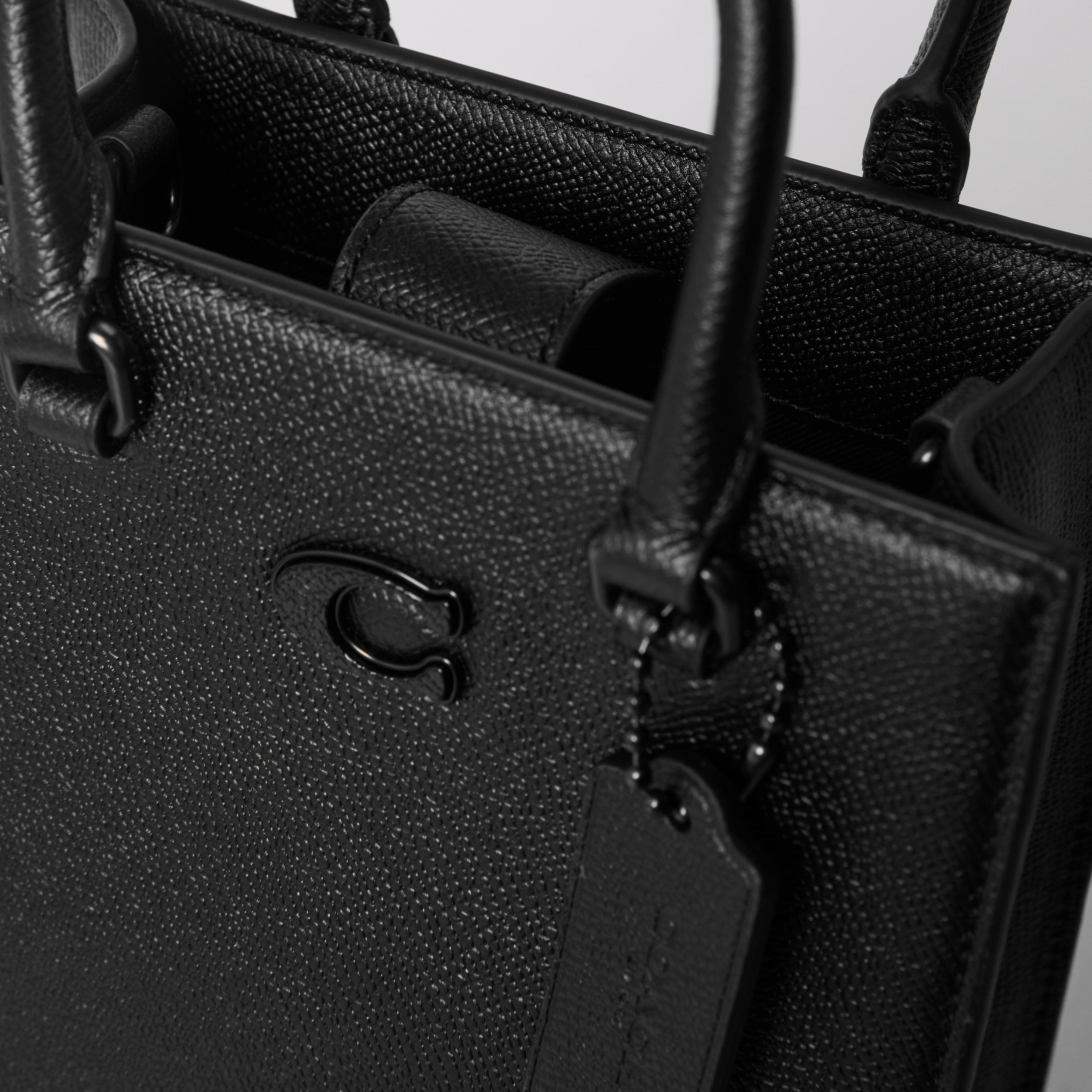 Black - Coach - Women's CrossG Tote Bag - 4