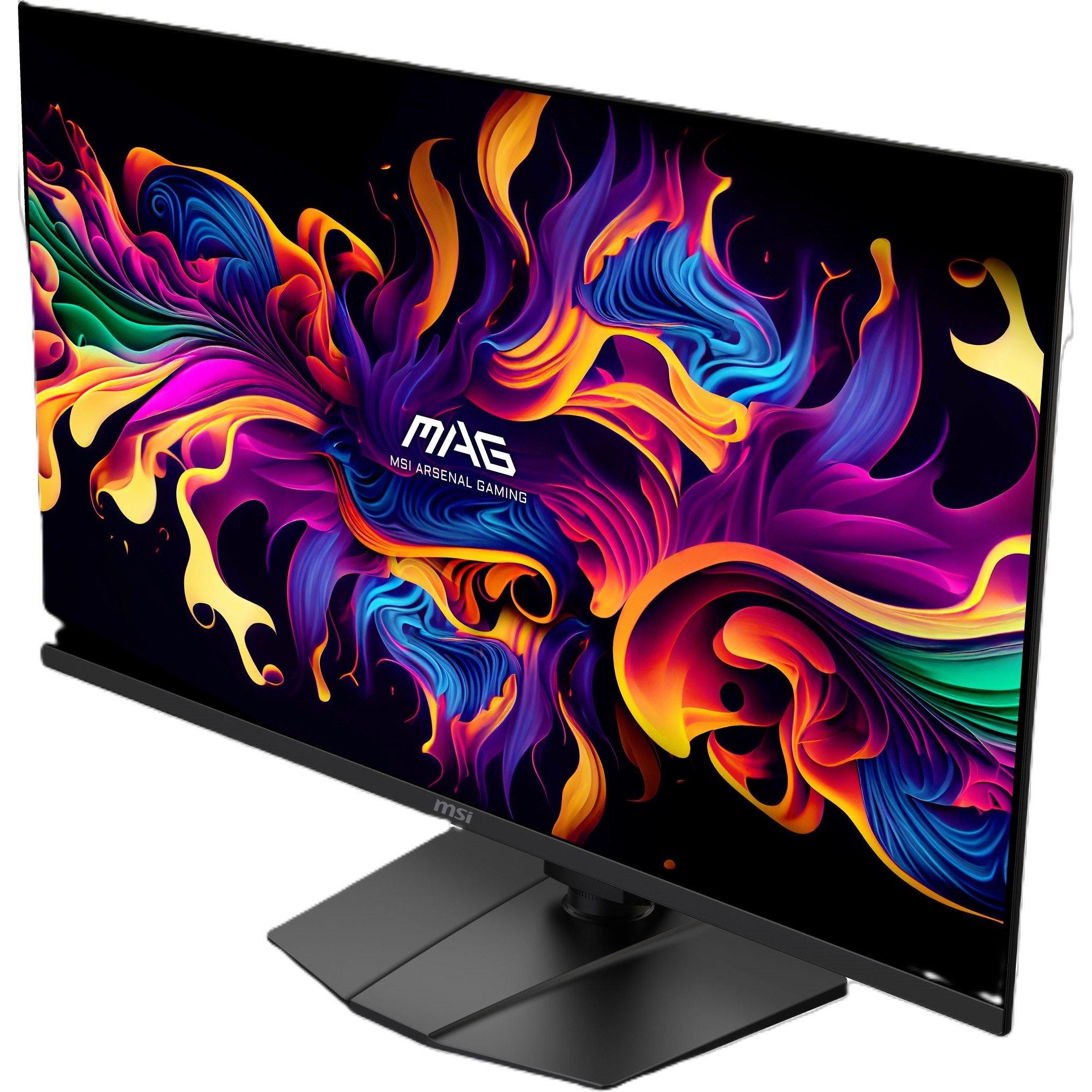 Black - MSI - MSI MAG 322UP QD-OLED E16 32 inch 165Hz 0.03ms USB-C Gaming Monitor - 12