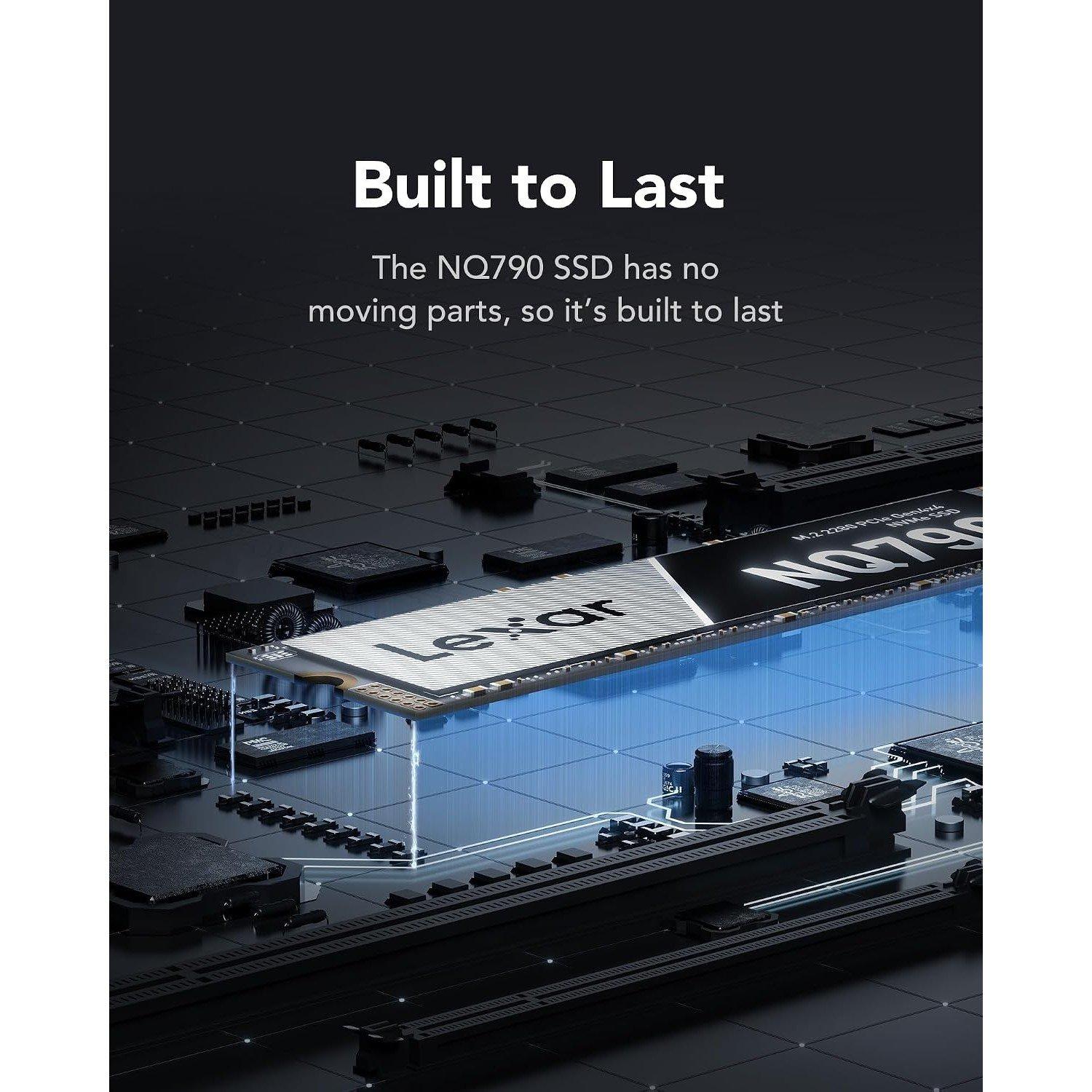 Zwart - Lexar - NQ790 2TB Internal M.2 SSD - 7
