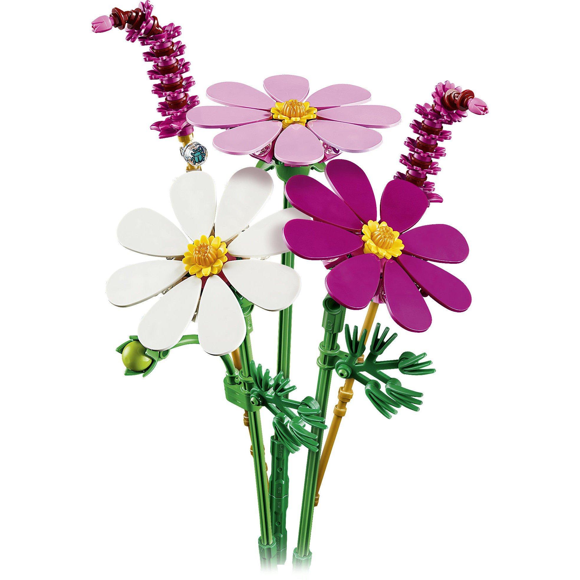 LEGO Botanicals Cosmos Flowers 11514 | Toys for 9+ Year Old Girls, Artificial Flower Bouquet, 3 Faux Cosmos, DIY Bedroom Decor, Birthday Gift, 171 Pieces - Image 13