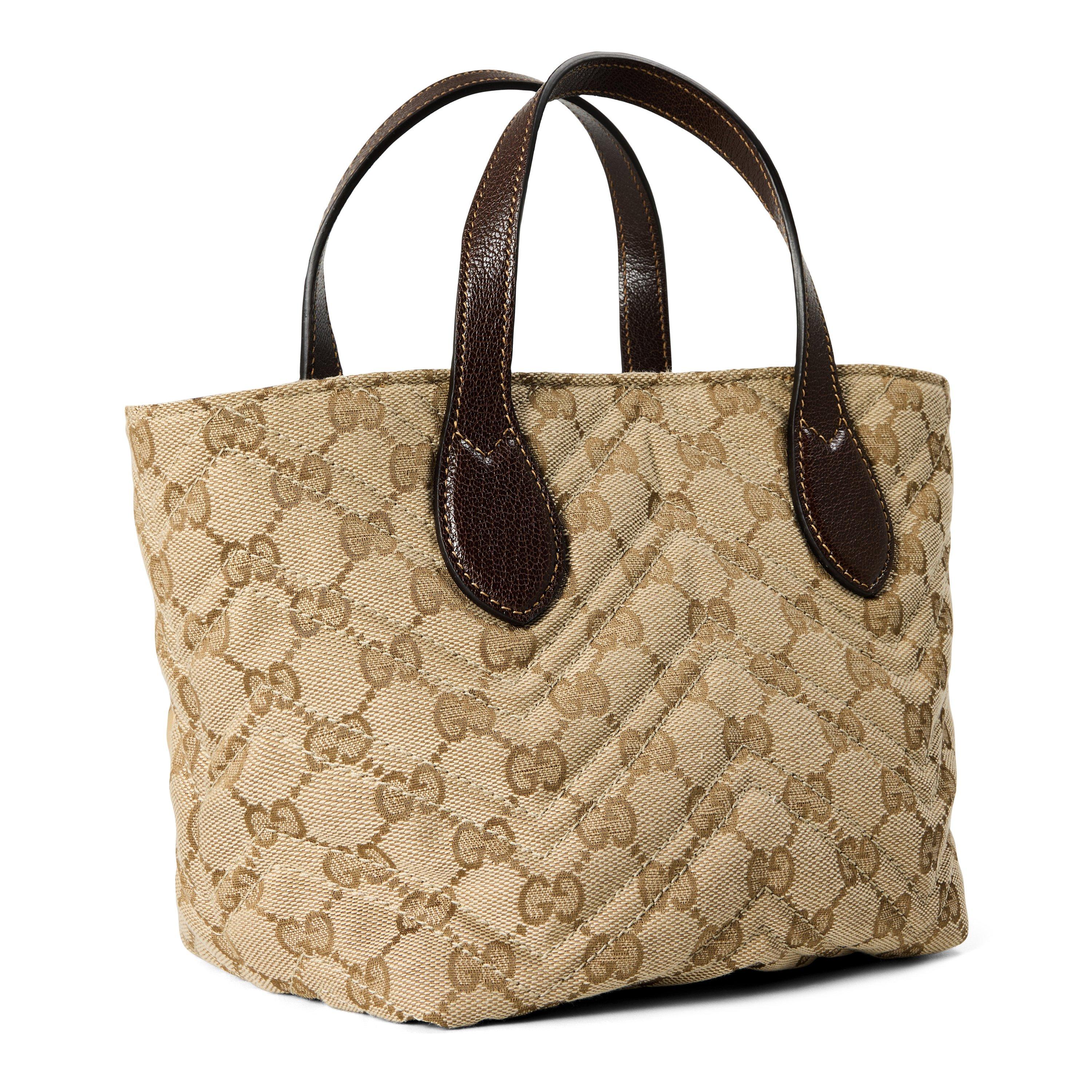 Vintage Sand - Gucci - Gucci Mrmt Tote Sml Ld63 - 2