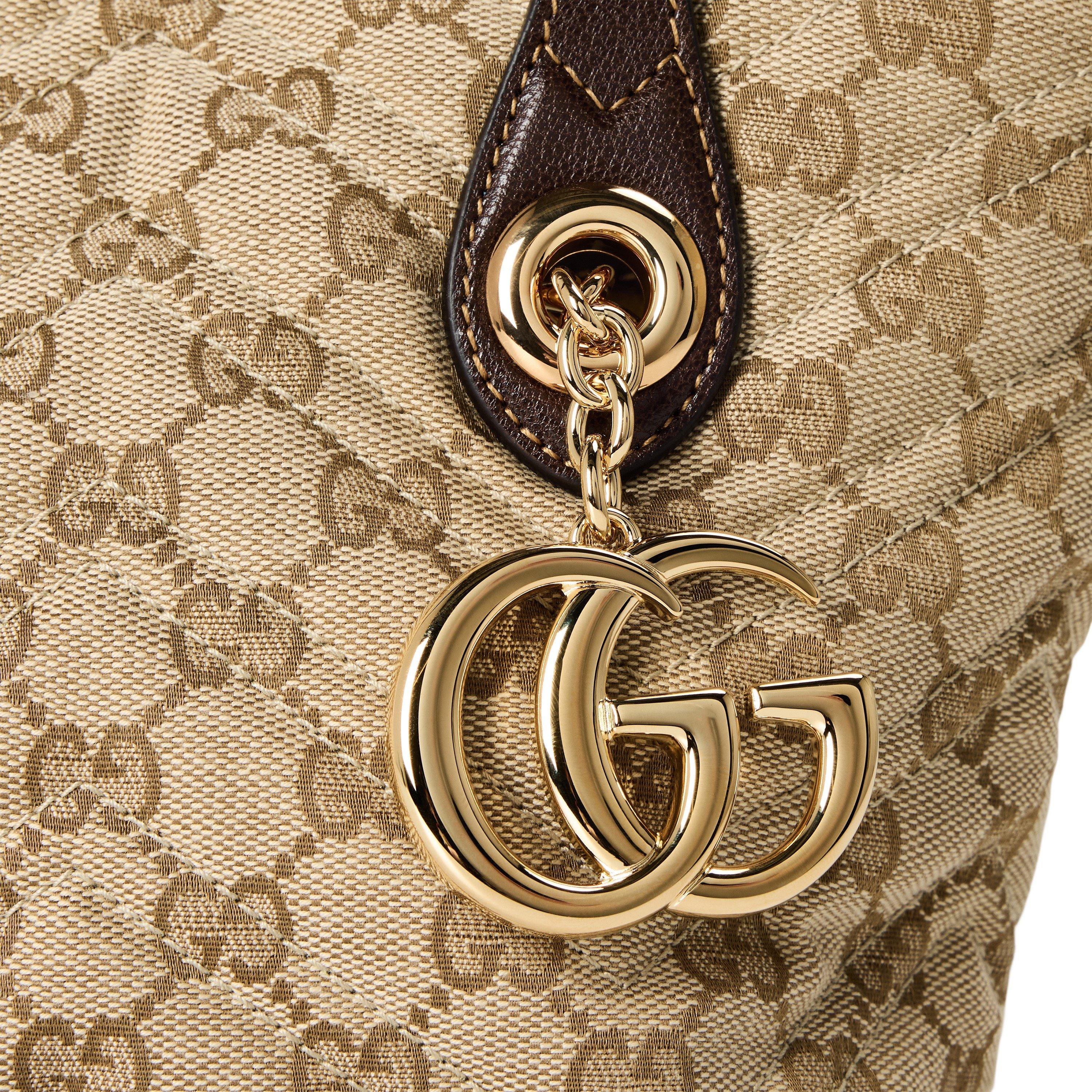 Vintage Sand - Gucci - Gucci Mrmt Tote Sml Ld63 - 3