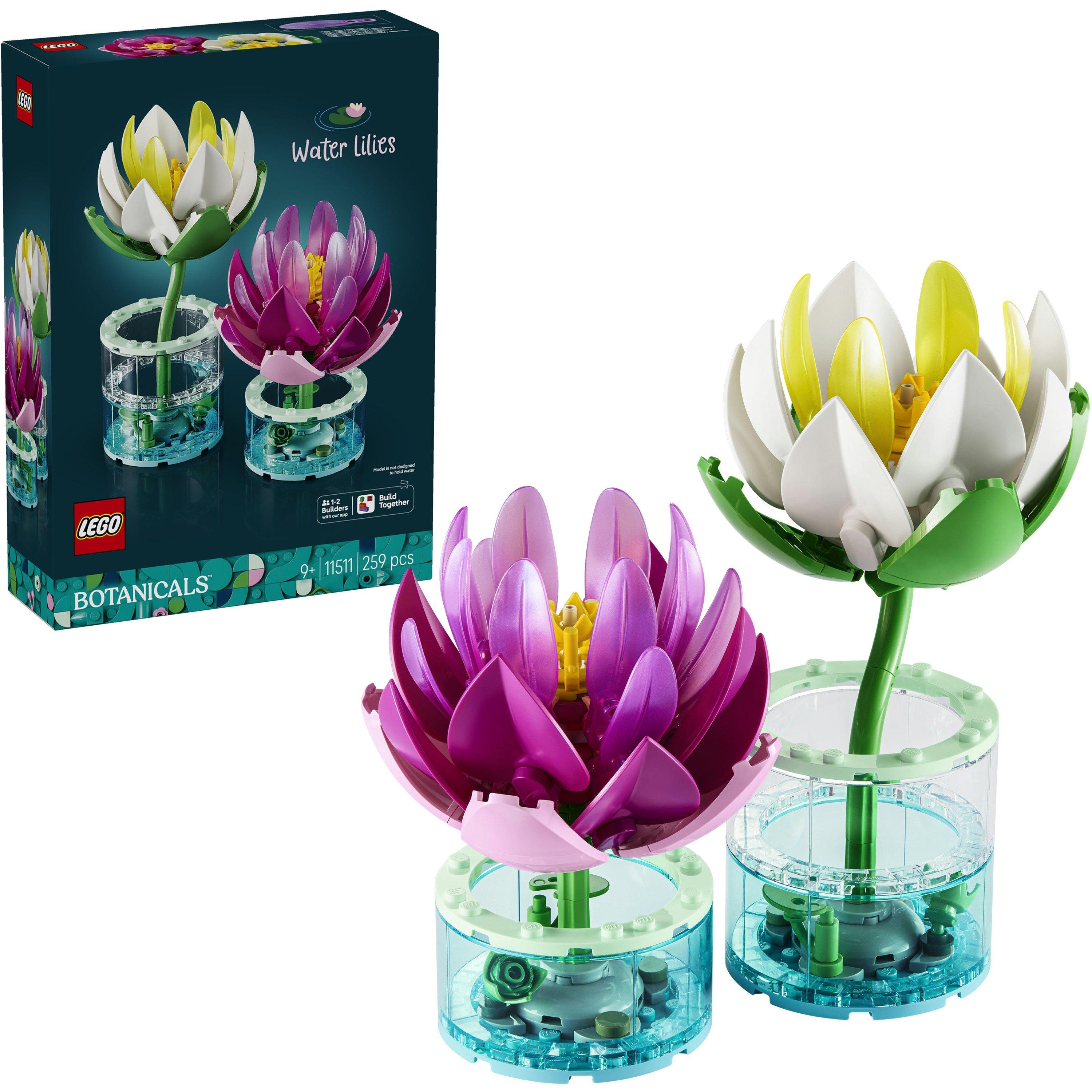 LEGO Botanicals Water Lilies Flower Building Set 11511 Nature Décor - Image 23