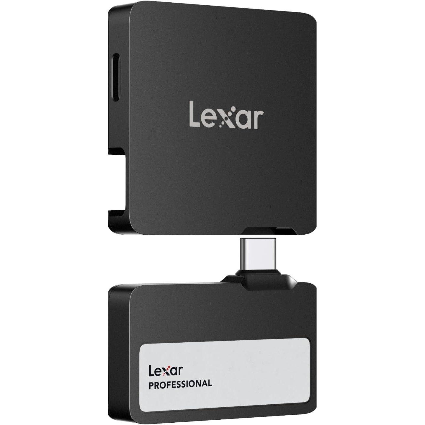 Black - Lexar - Professional SL400 GO 2TB External SSD - 1