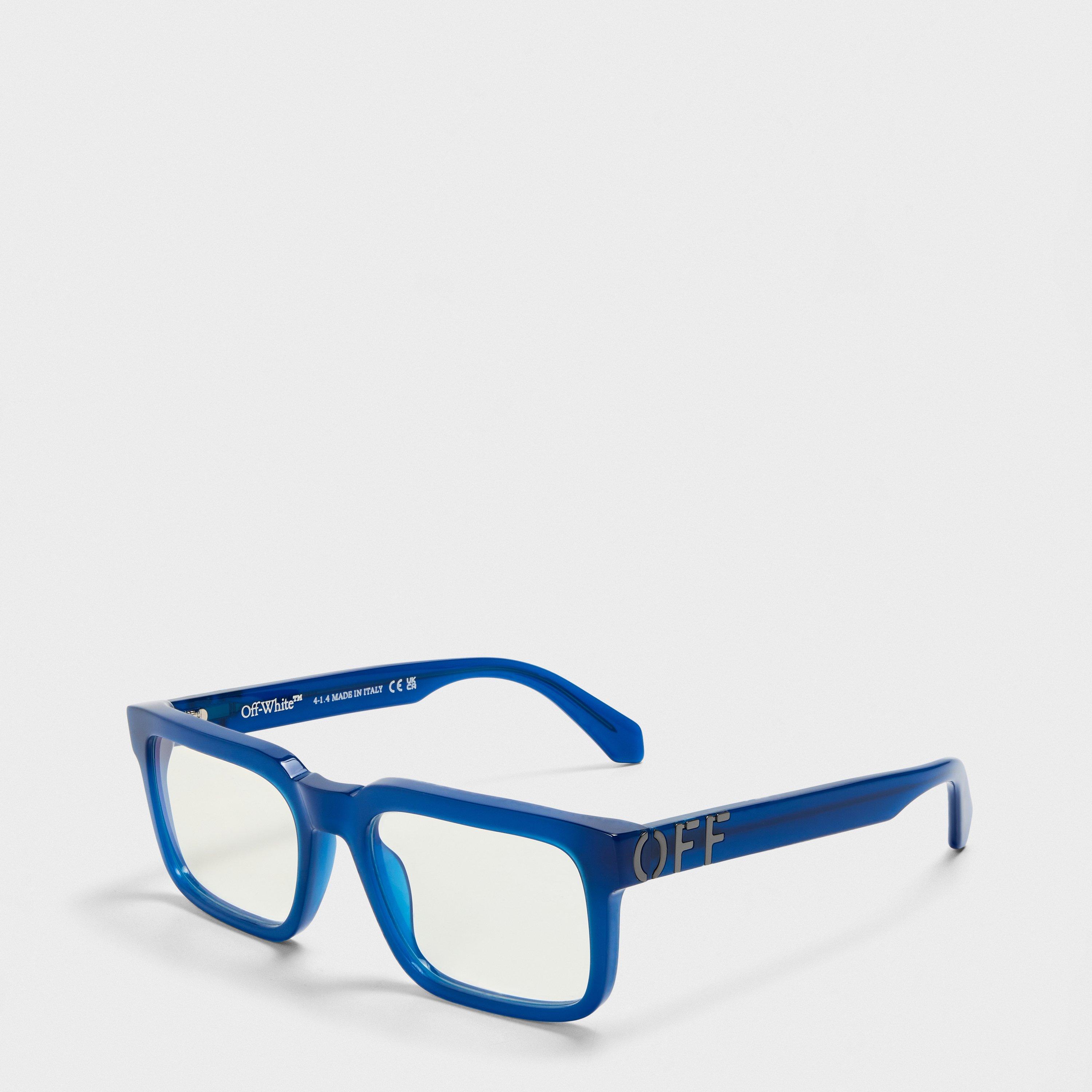 Blue - Off White - Reading Glasses - 1