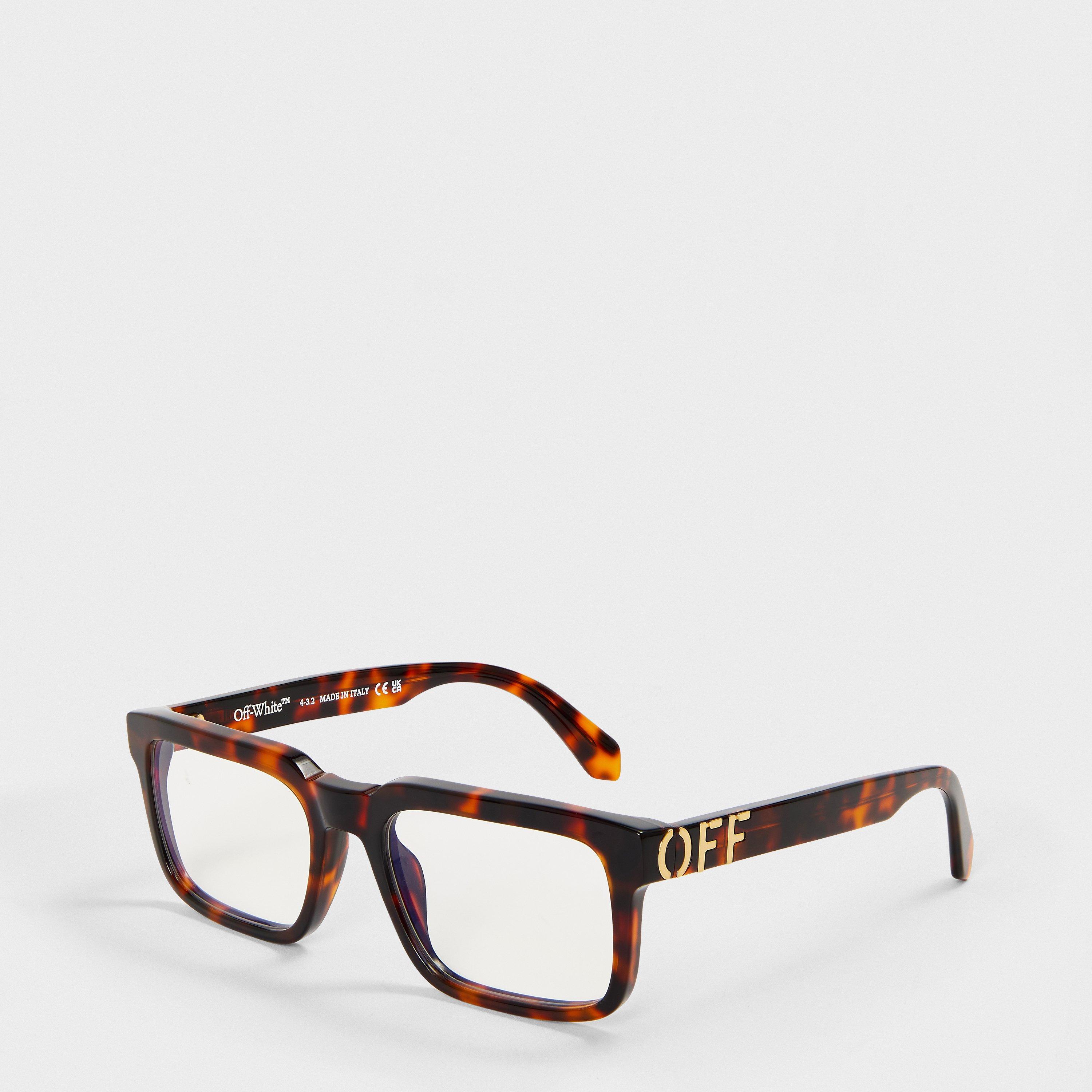 Off White Reading Glasses - Havana