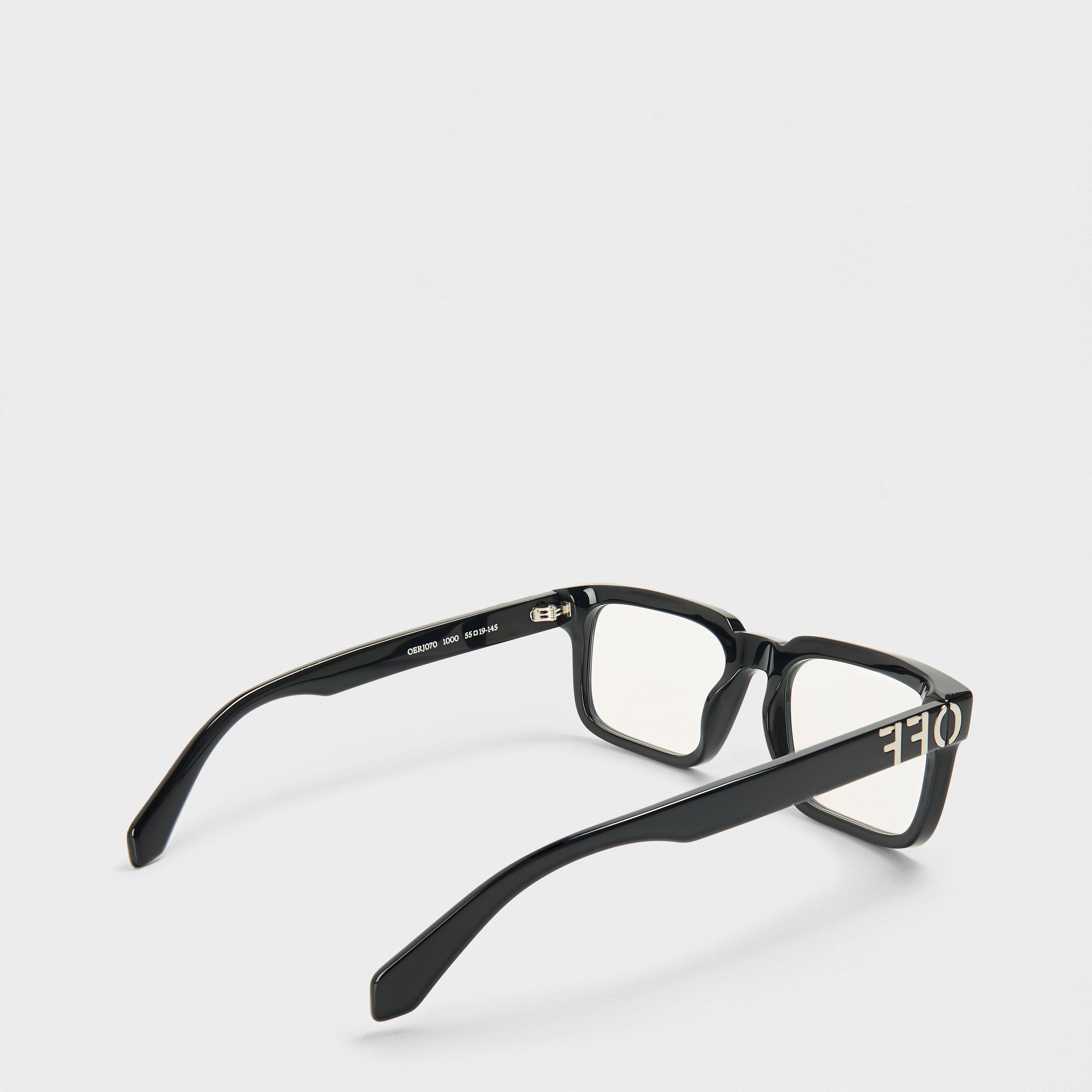 Black - Off White - Unisex Reading Glasses - 2