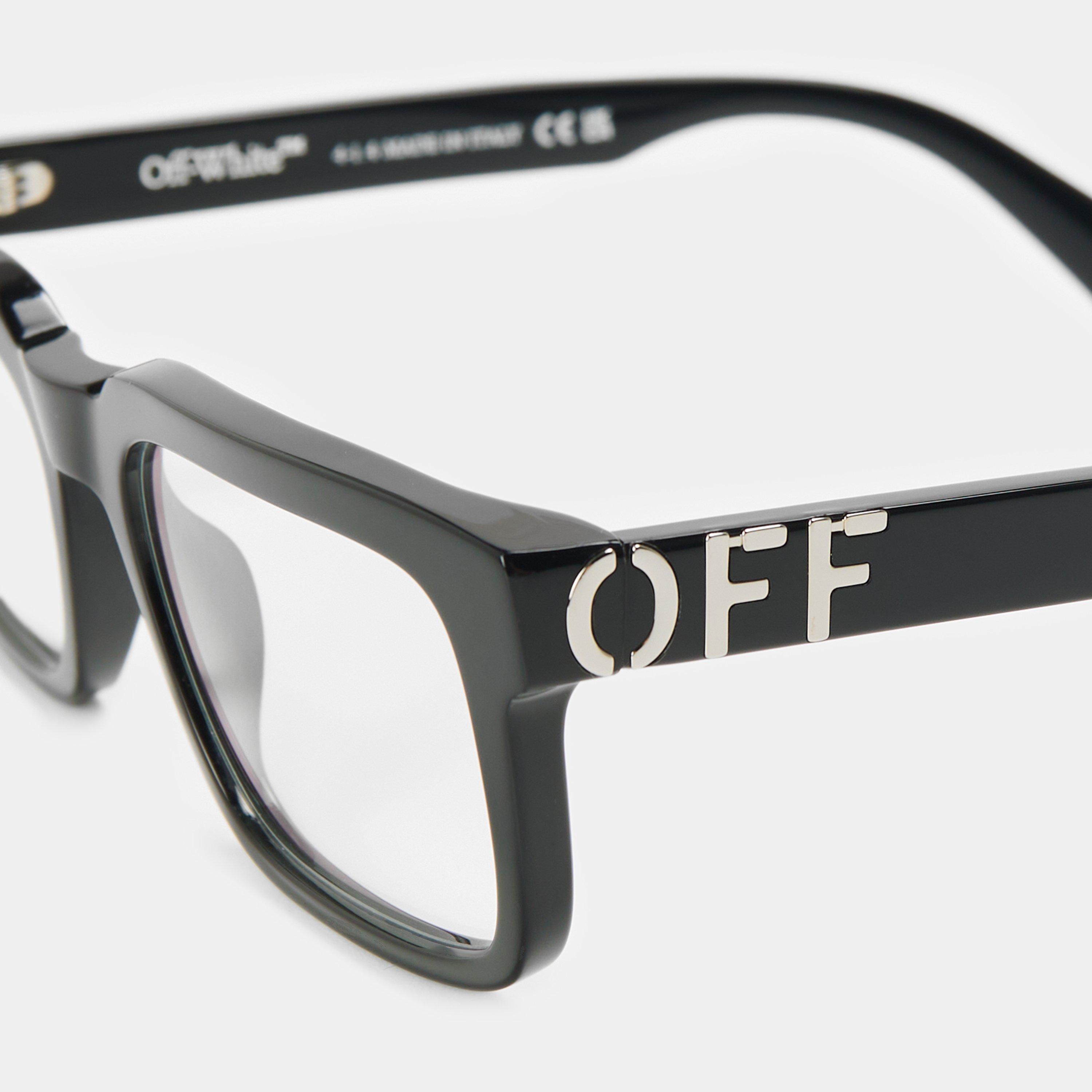 Black - Off White - Unisex Reading Glasses - 3