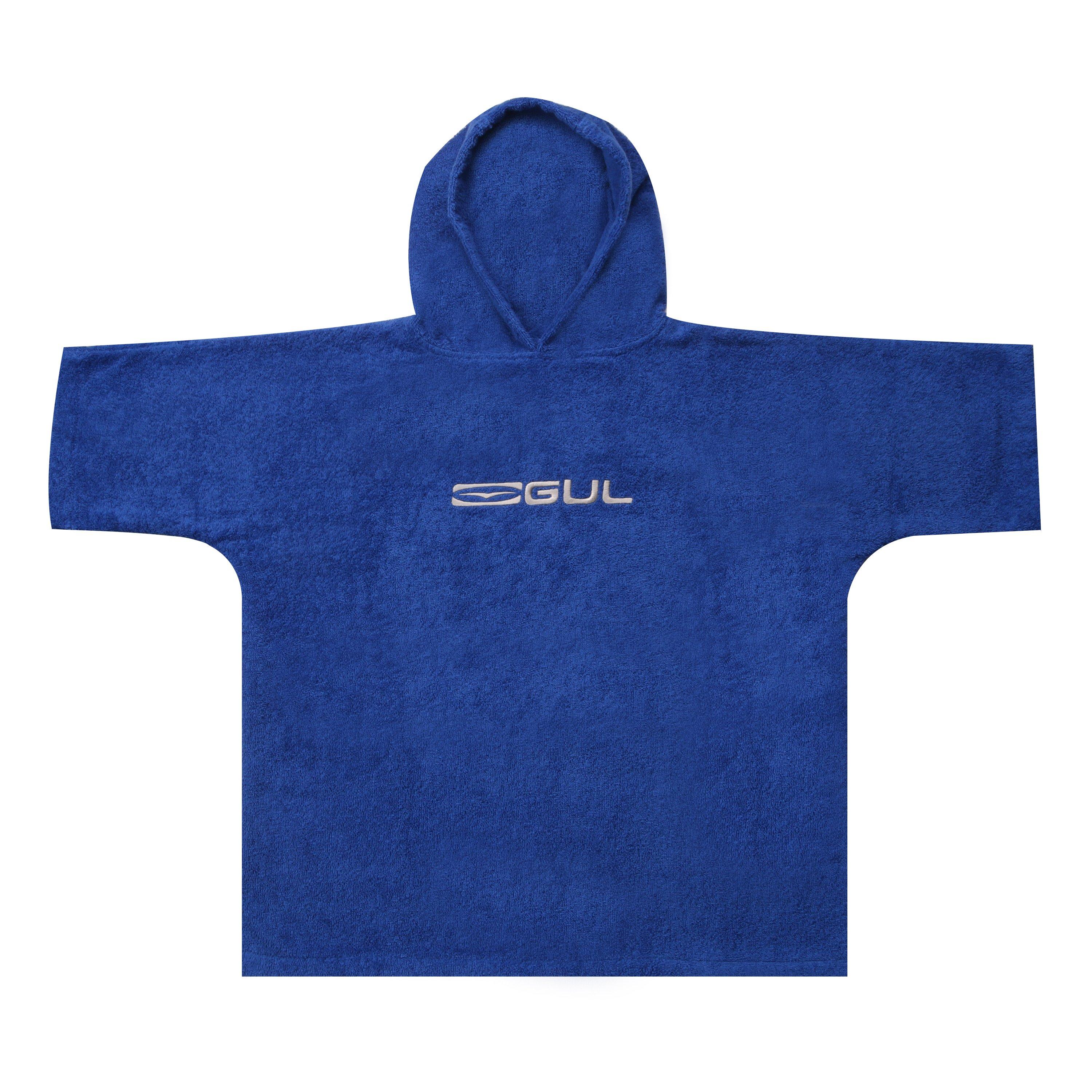 Blauw - Gul - Kids Swimming Poncho - 1