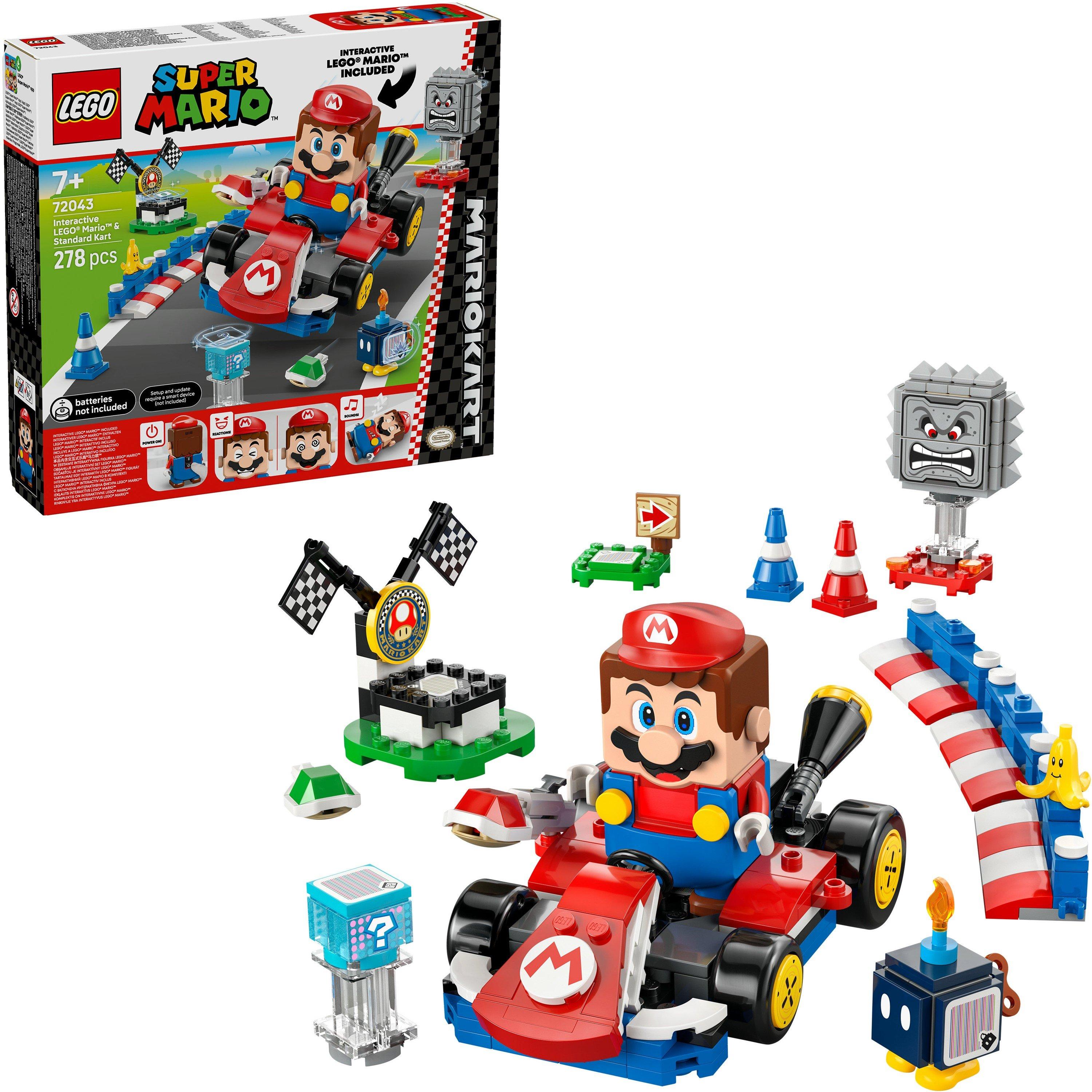 TBC - LEGO - LEGO® Super Mario™ 72043 Mario Kart™ – Interactive LEGO® Mario™ & Standard Kart - 1