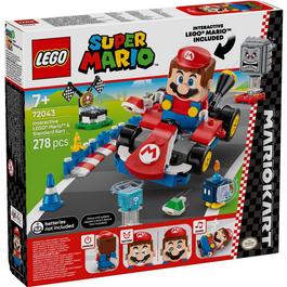 LEGO LEGO® Super Mario™ 72043 Mario Kart™ – Interactive LEGO® Mario™ & Standard Kart