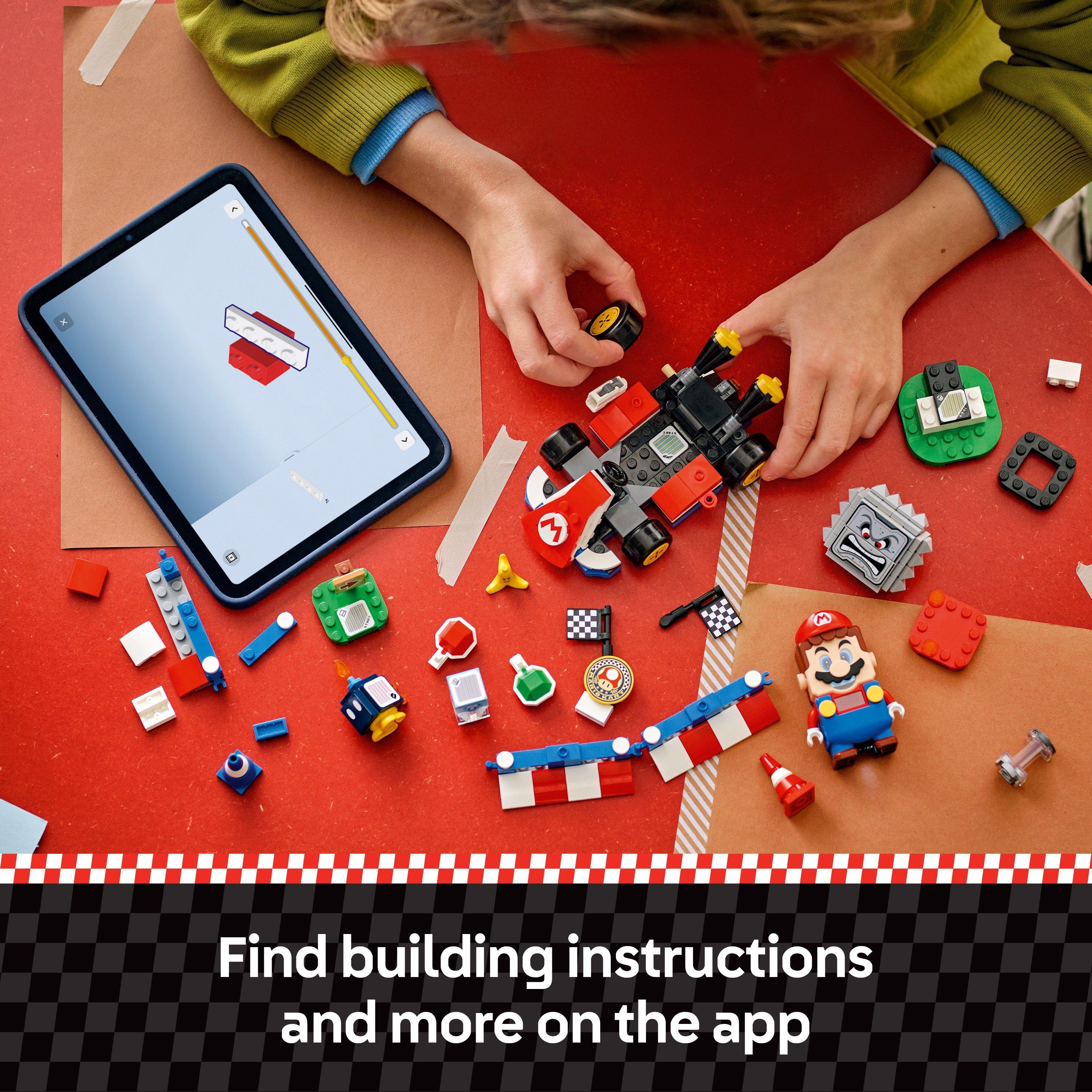 TBC - LEGO - LEGO® Super Mario™ 72043 Mario Kart™ – Interactive LEGO® Mario™ & Standard Kart - 7