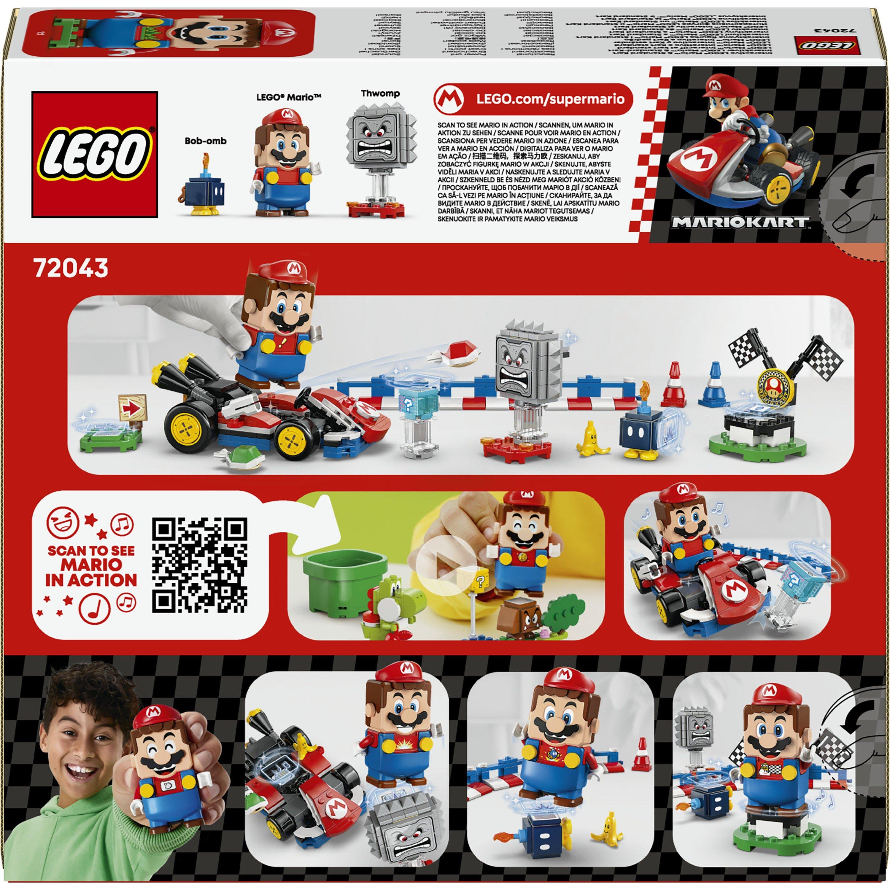 TBC - LEGO - LEGO® Super Mario™ 72043 Mario Kart™ – Interactive LEGO® Mario™ & Standard Kart - 9