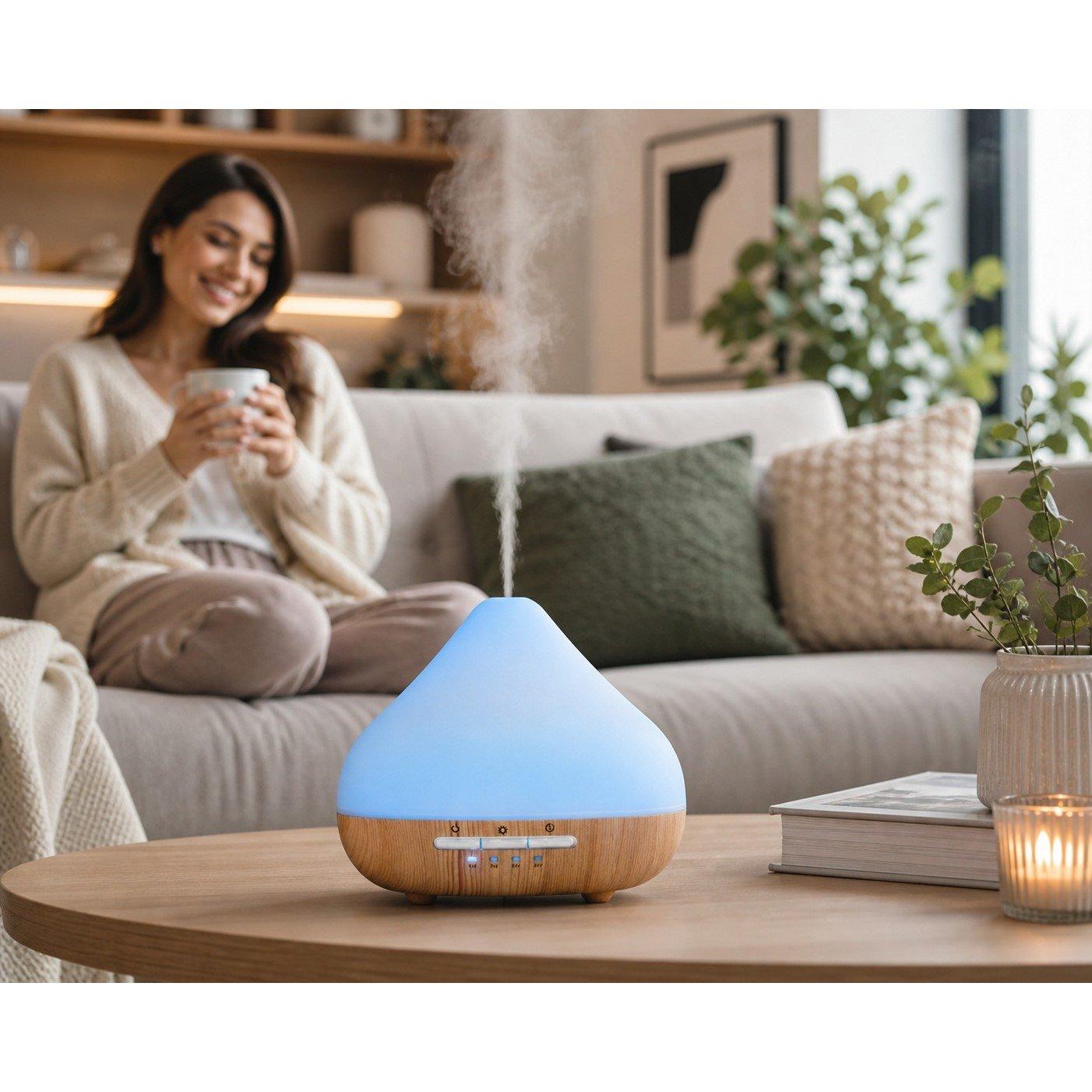 White - GRUNDIG - Aroma Diffuser with LED Lighting - 3