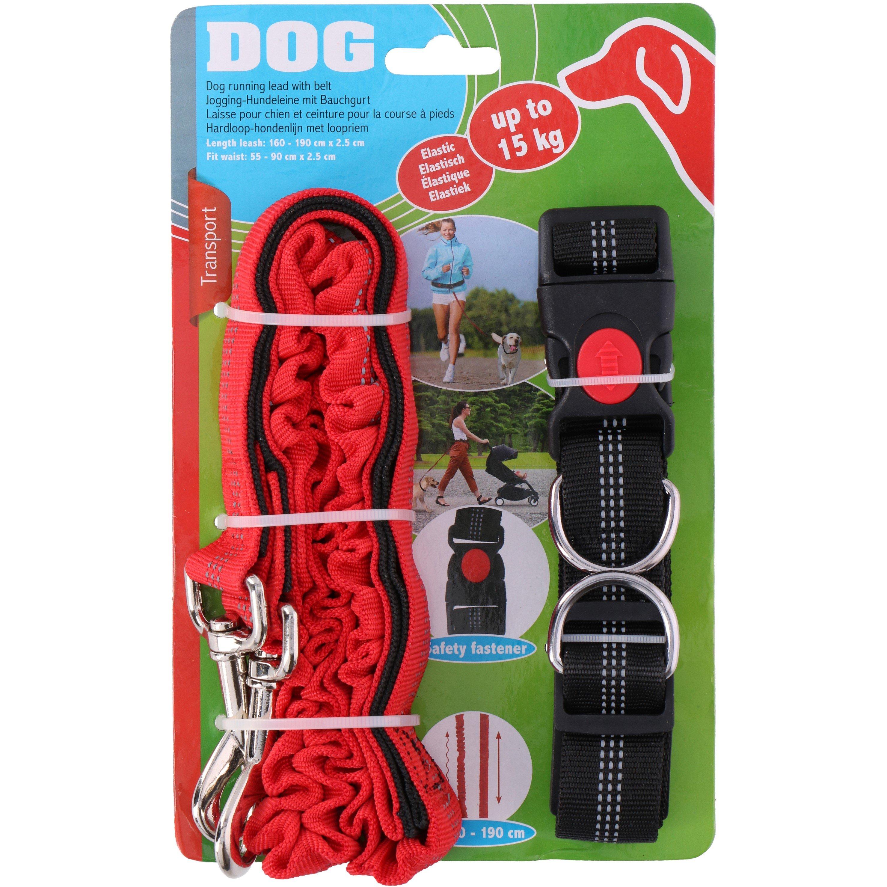 Red - Edco - Dog Running Lead - 2