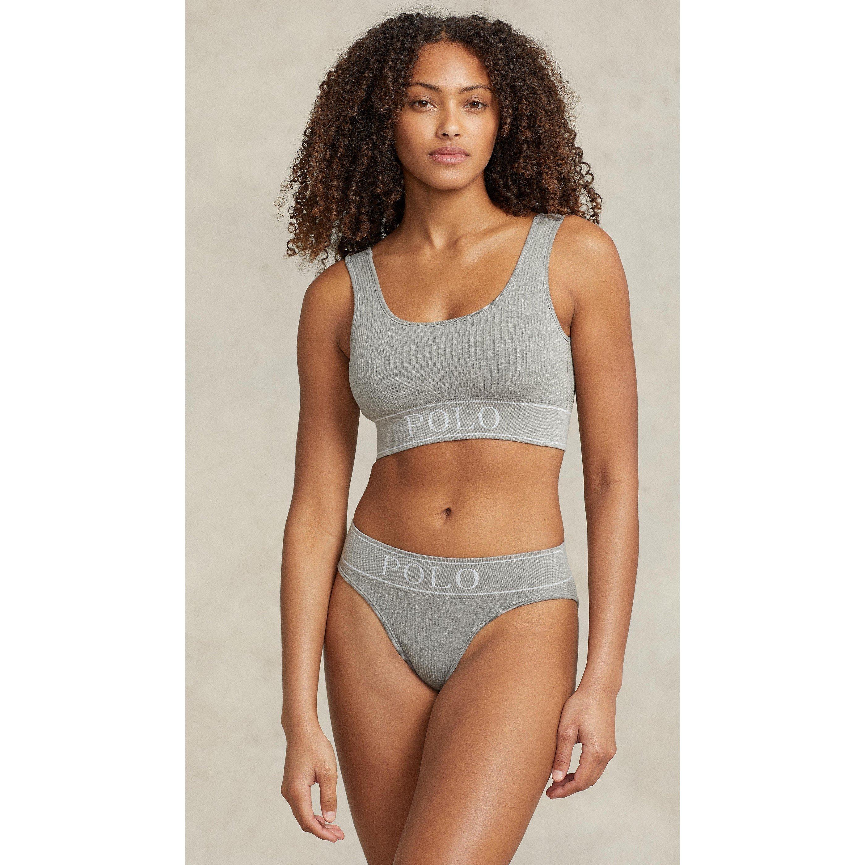 Gris Jaspeado - Polo Ralph Lauren - Women's Modern Brazilian Briefs - 2