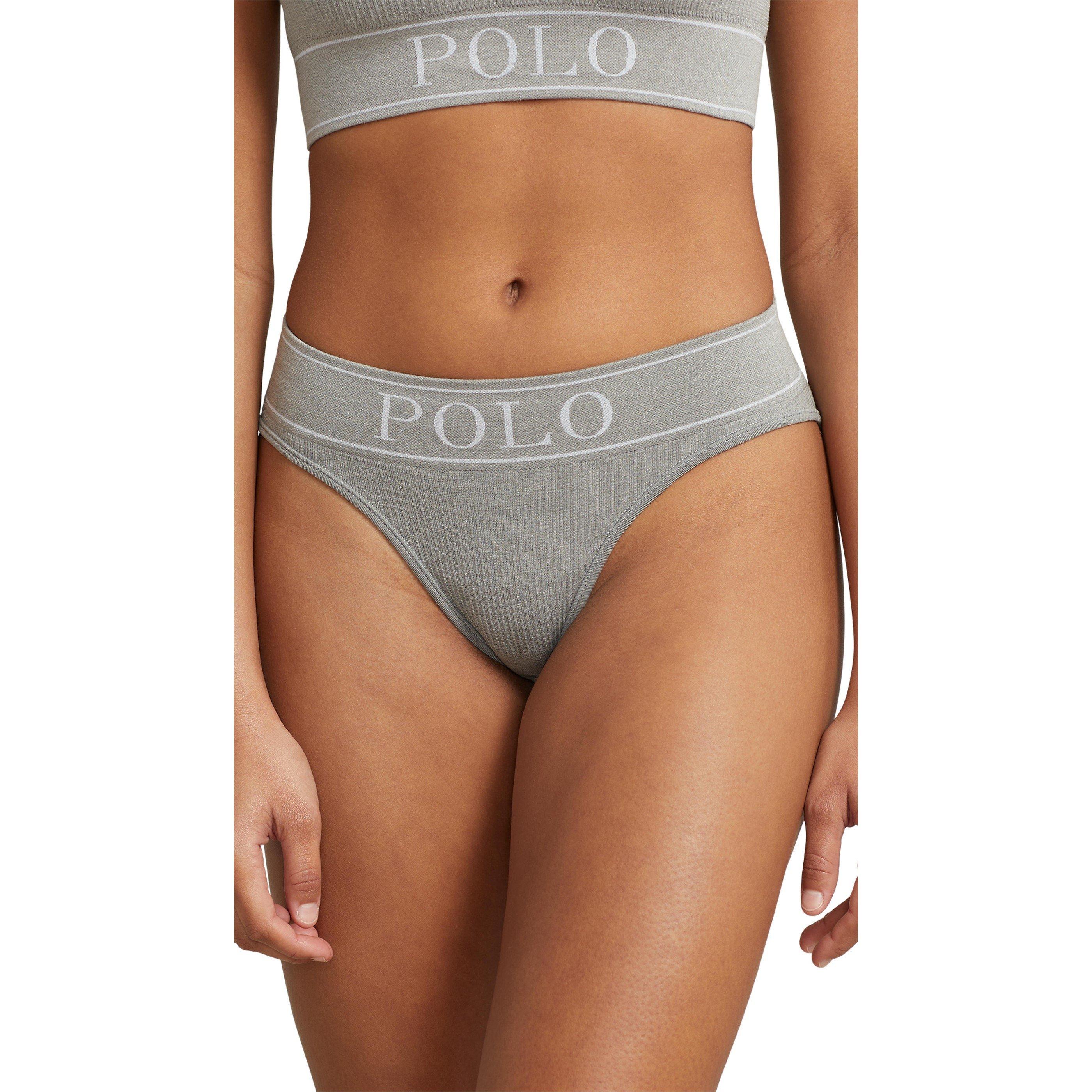 Gris Jaspeado - Polo Ralph Lauren - Women's Modern Brazilian Briefs - 3