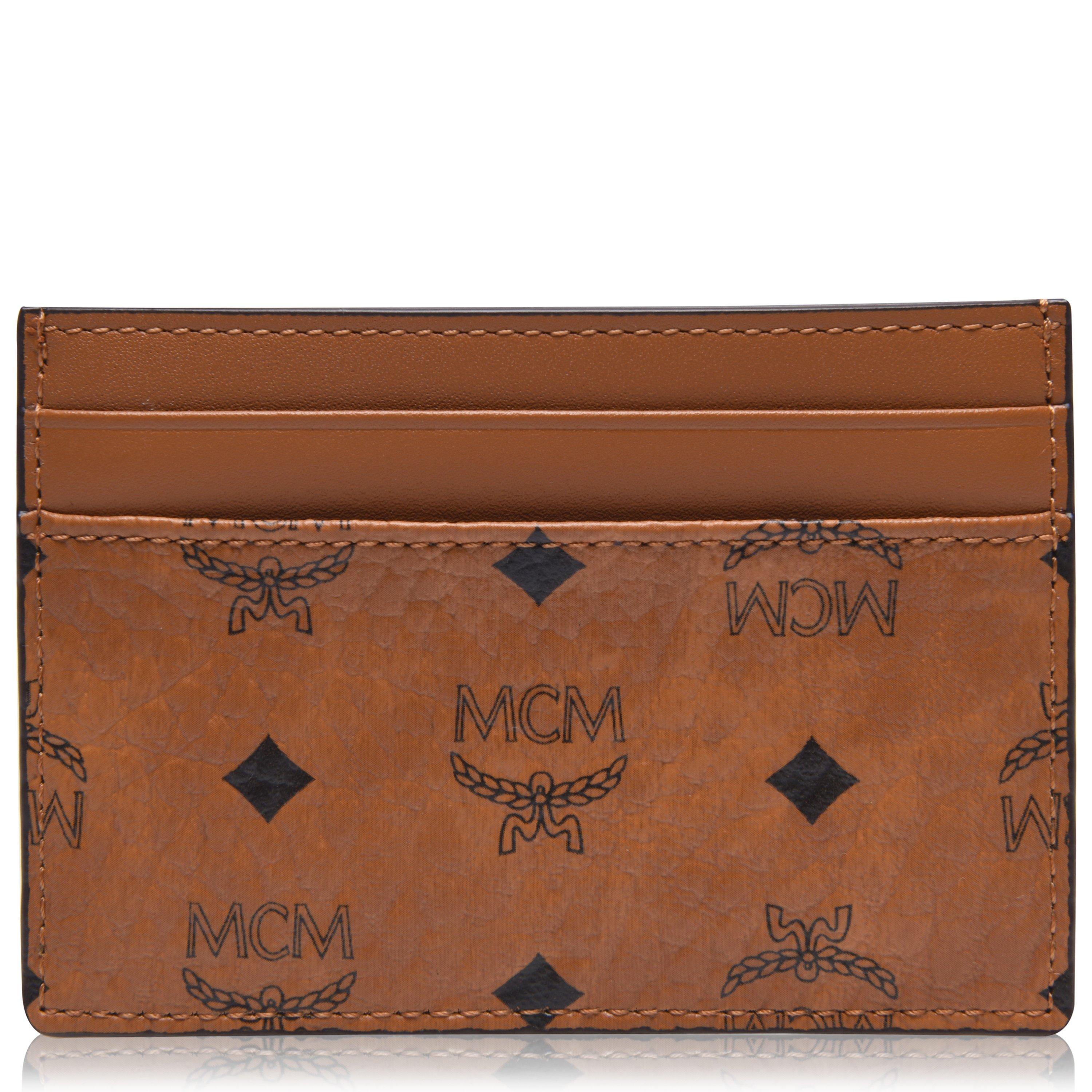 Cognac - MCM - Visetos Card Holder - 2